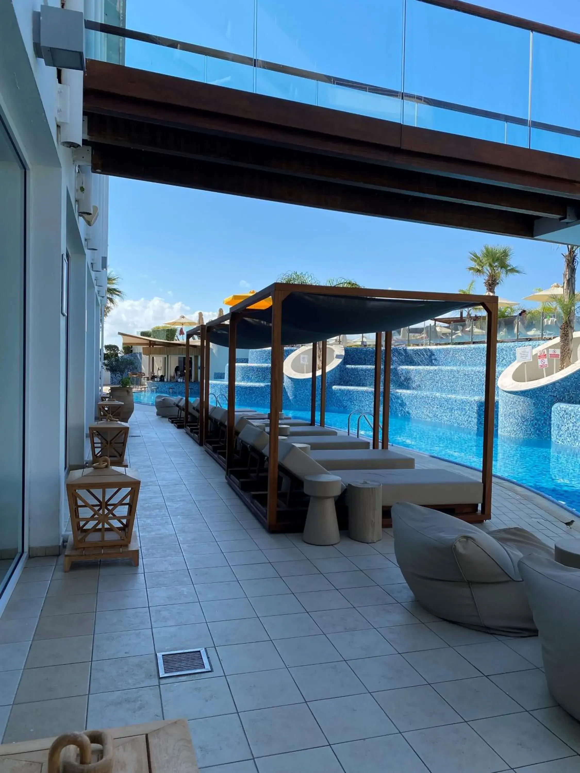 Lounge or bar in Melissi Beach Hotel & Spa Lounge or bar in Melissi Beach Hotel & Spa