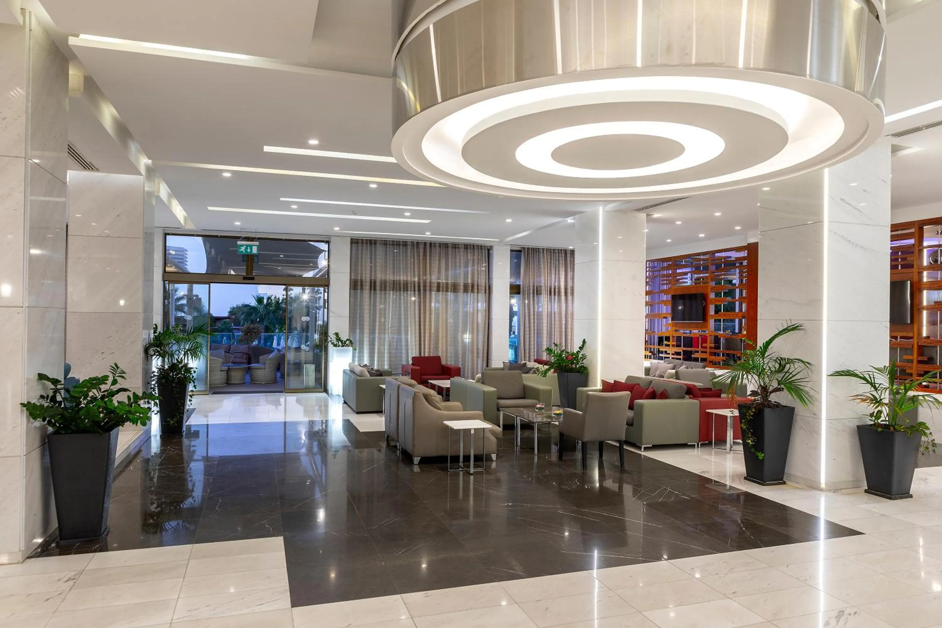 Communal lounge/ TV room in Melissi Beach Hotel & Spa