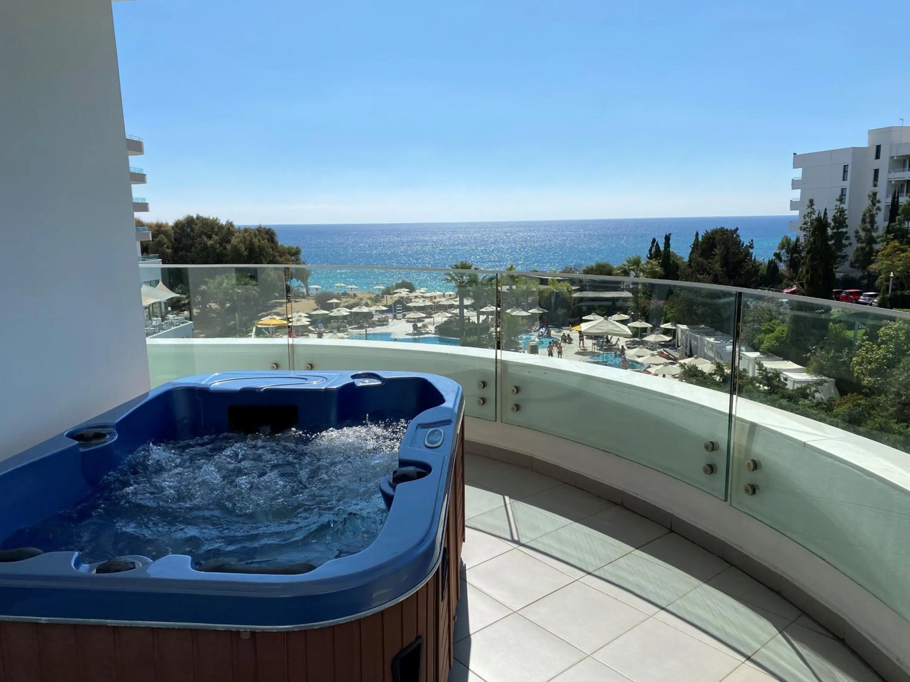 Balcony/Terrace in Melissi Beach Hotel & Spa