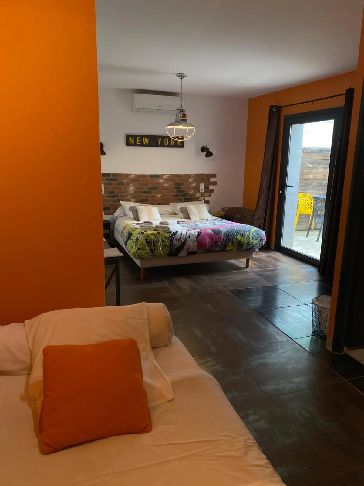 Bed in Auberge les Galets