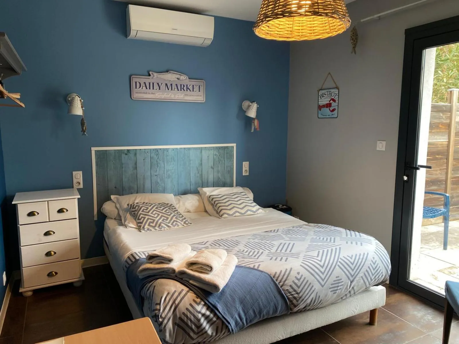 Bed in Auberge les Galets