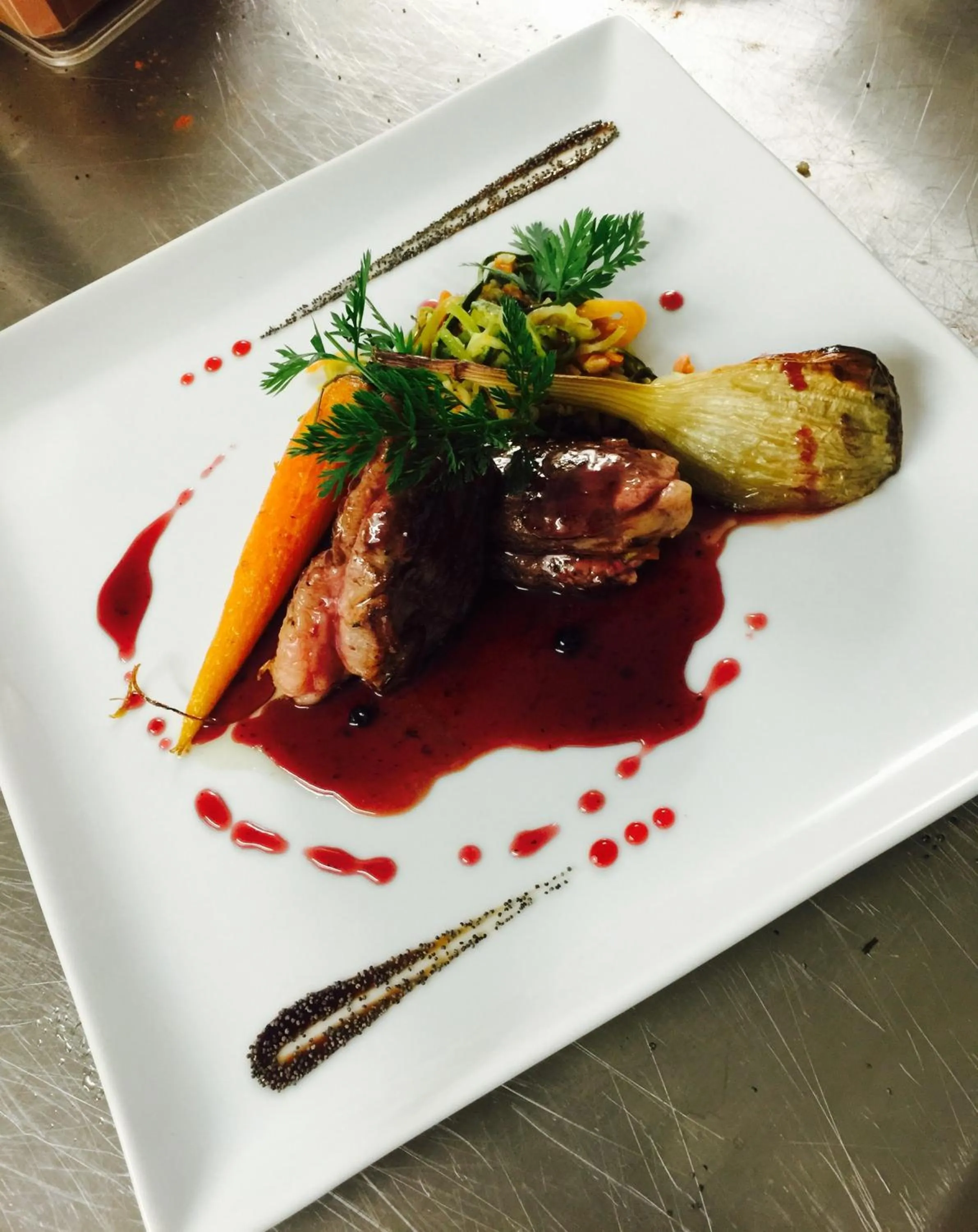 Lunch in Auberge les Galets