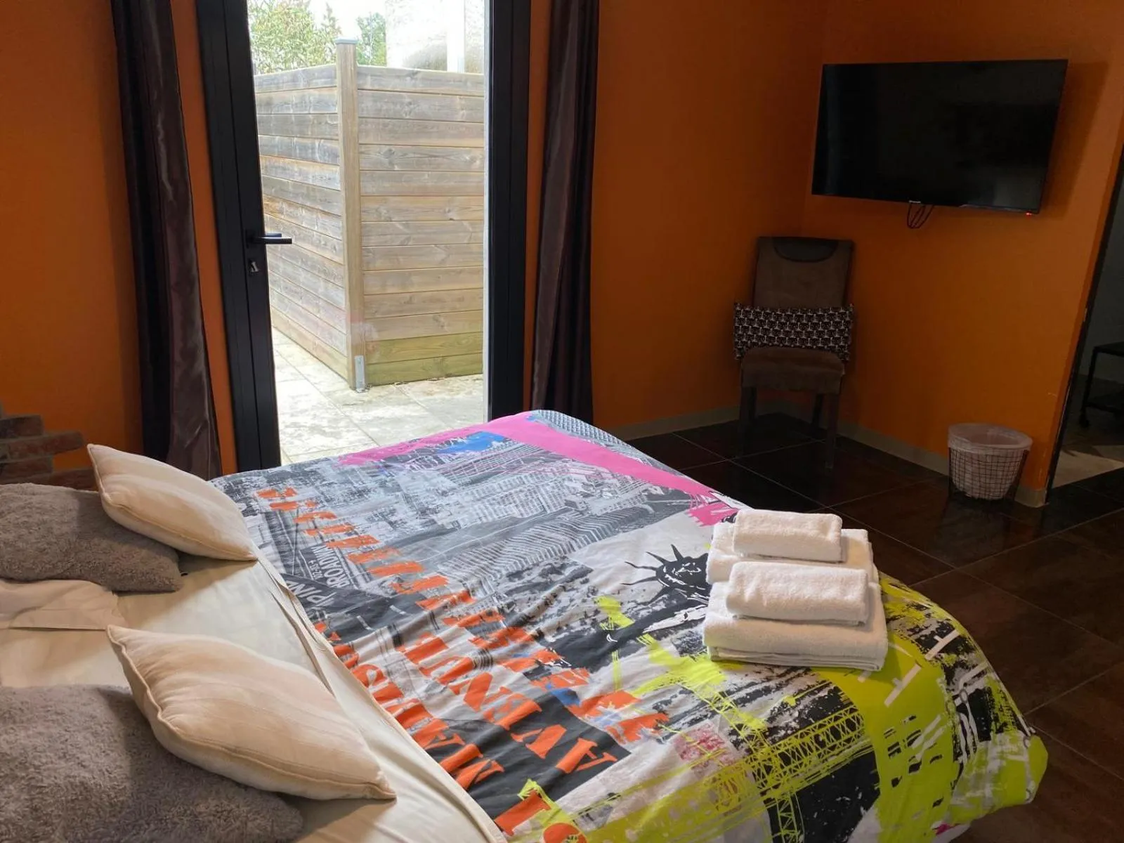 Bed in Auberge les Galets