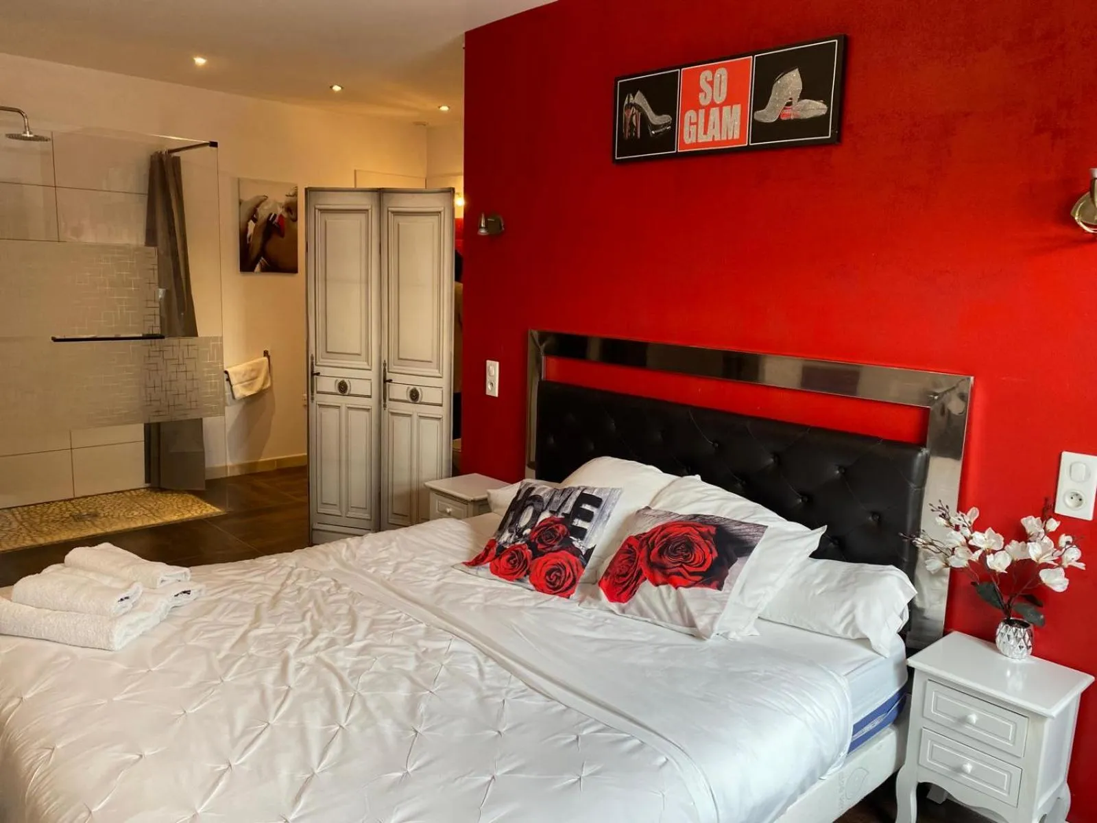 Bed in Auberge les Galets