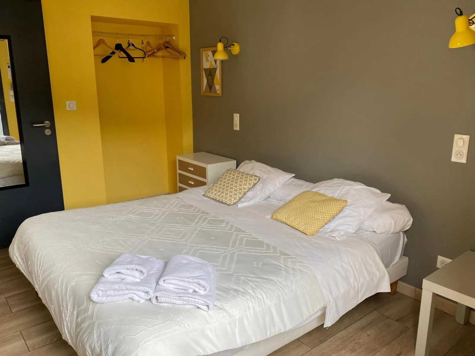 Bed in Auberge les Galets