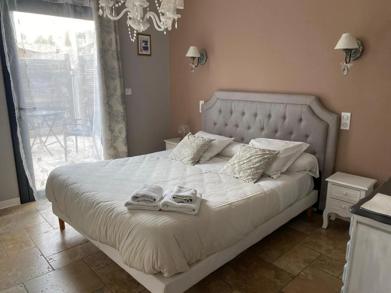 Bed in Auberge les Galets