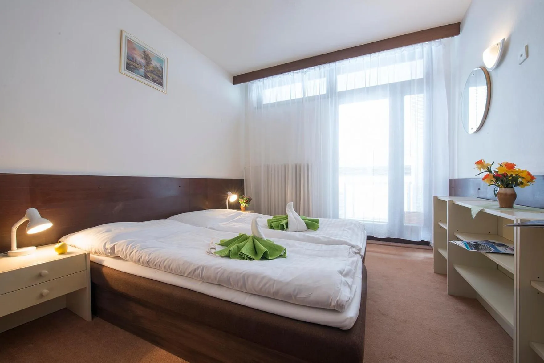 Bed in Hotel SOREA MARMOT