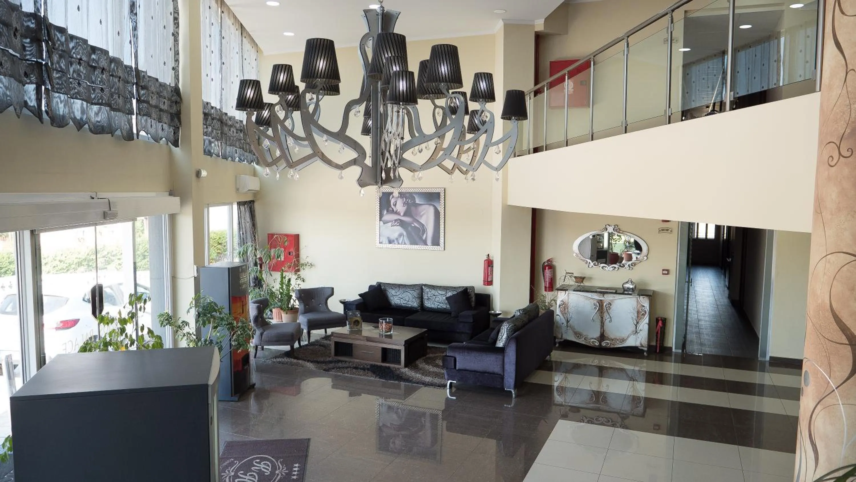 Lobby or reception in Kornilios Palace