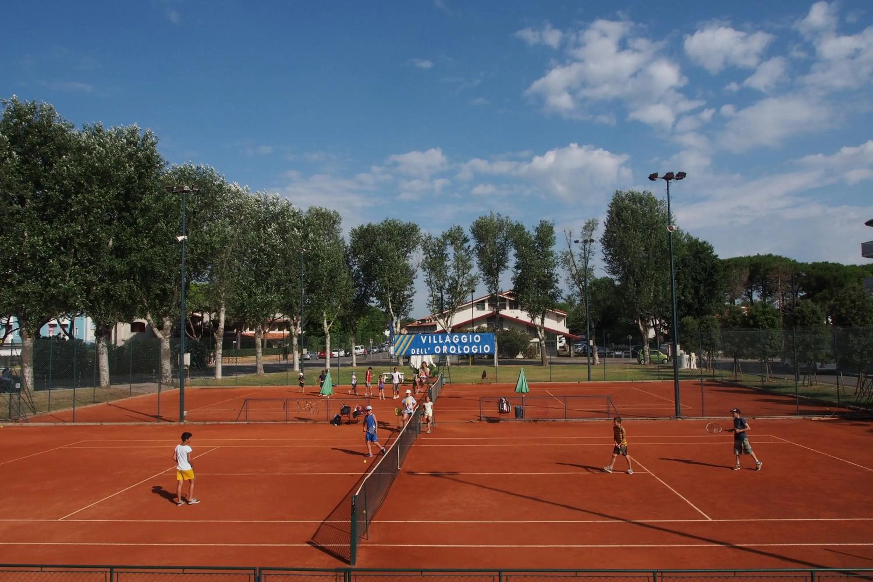 Tennis court in Residence Diapason