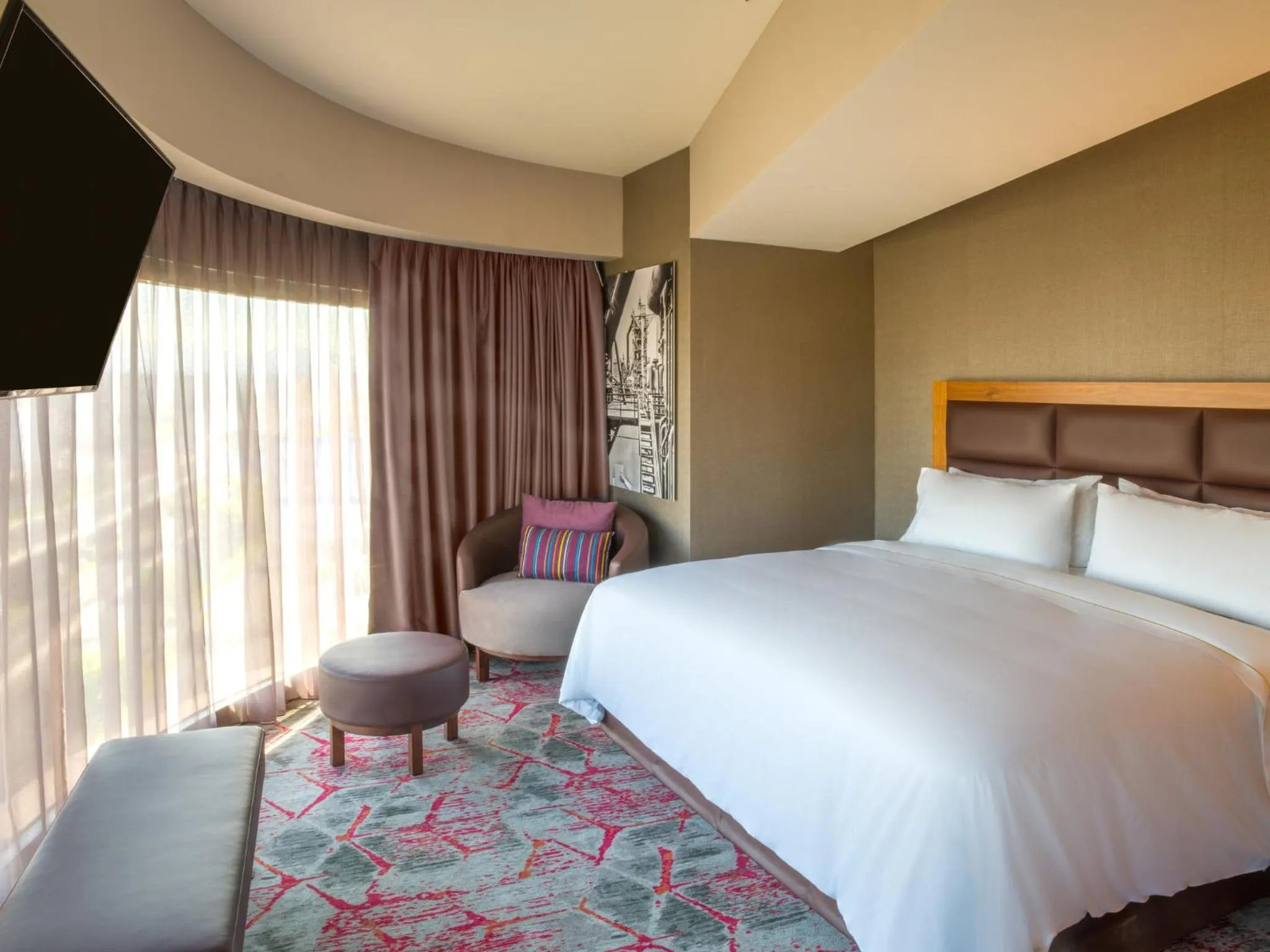 Photo of the whole room, Bed in Fiesta Americana Ciudad de México Satélite