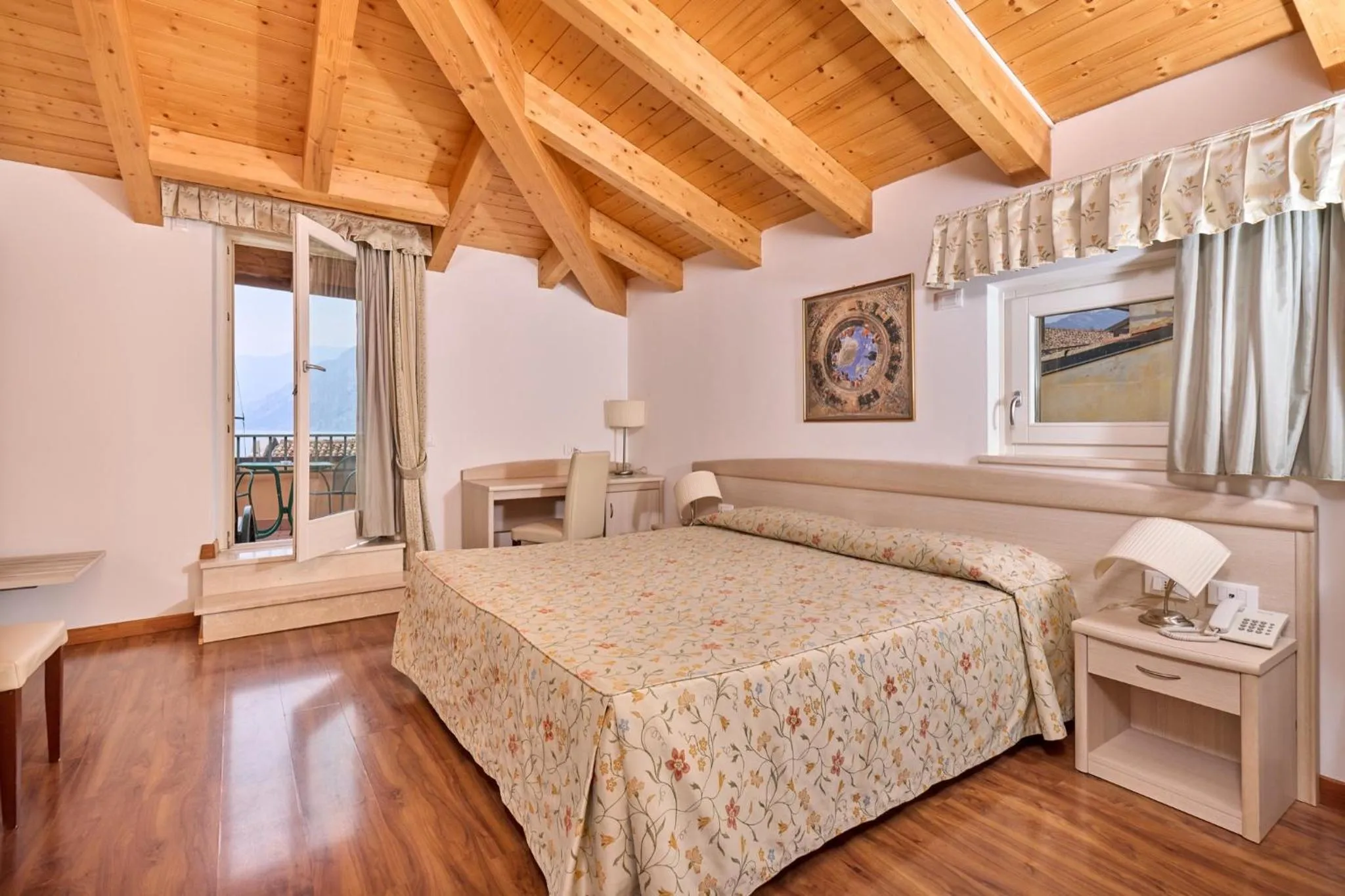 Bed in Hotel San Marco