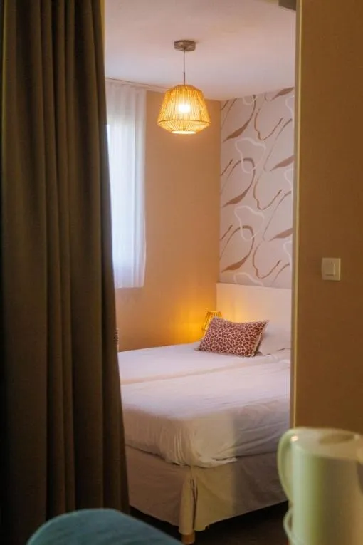 Bedroom, Bed in Résidence Les Rives de la Fecht - Colmar Ouest