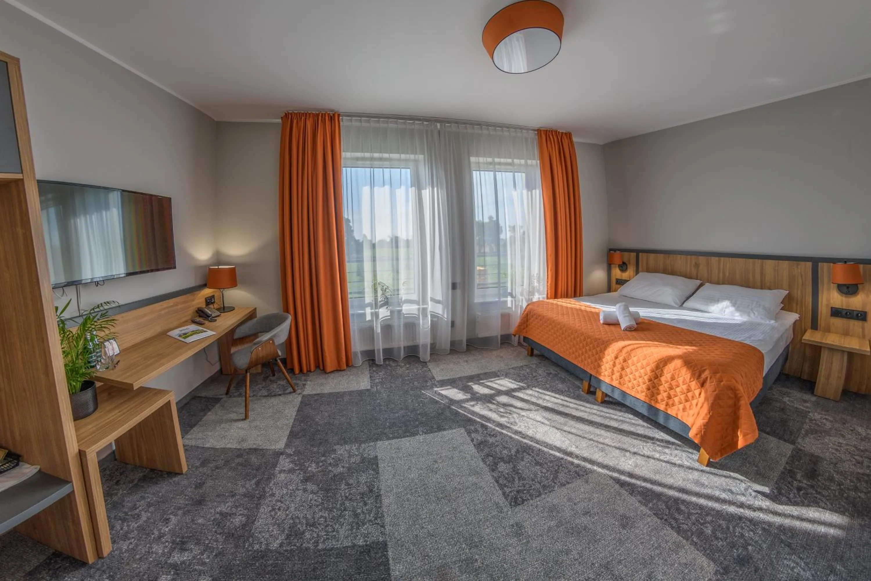 Bed in Hotel Węgierki