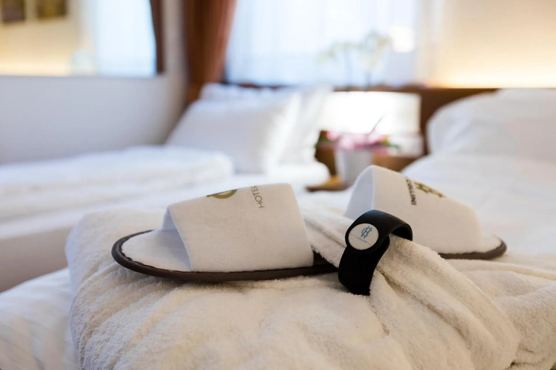 Bed in Hotel Collini