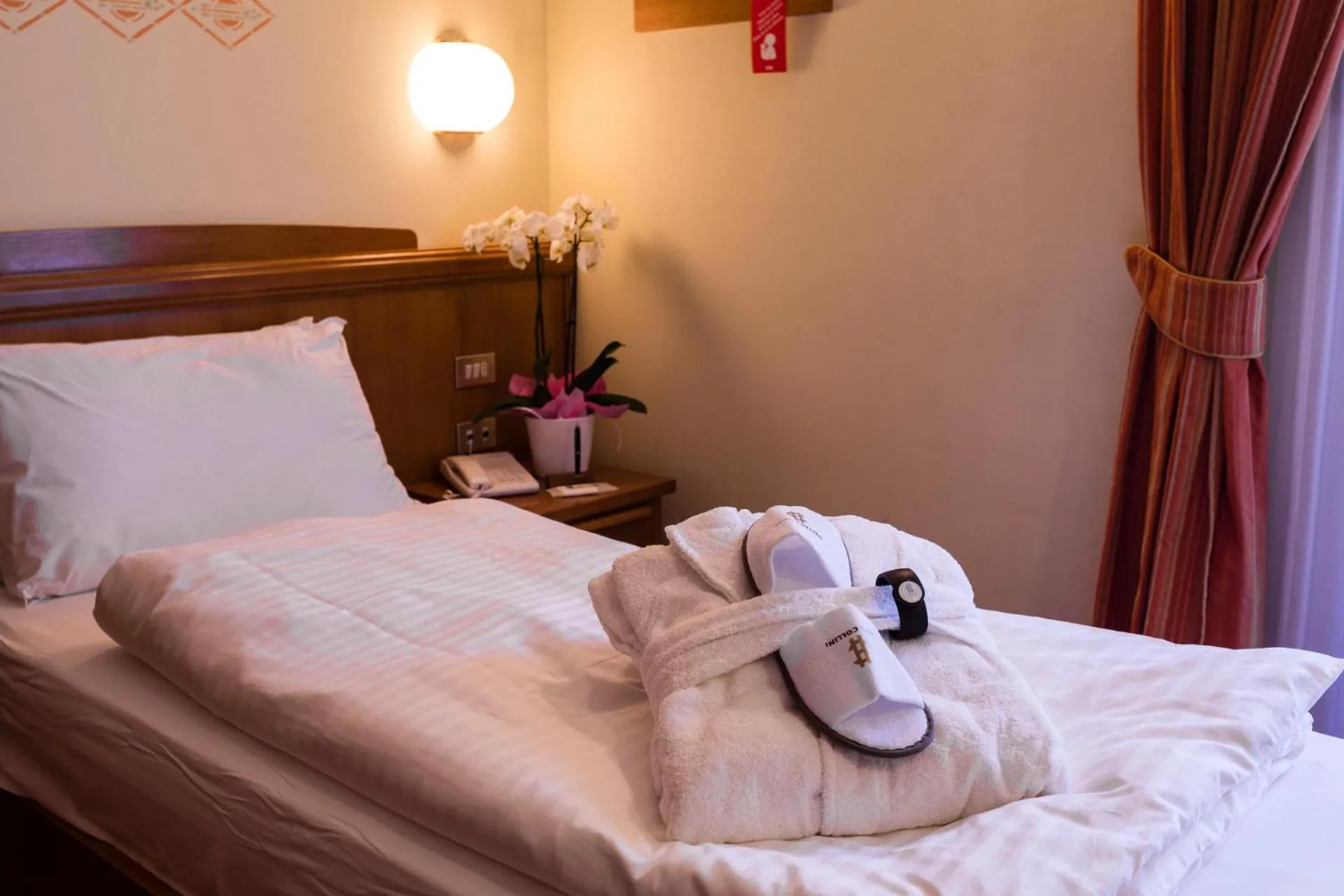 Bed in Hotel Collini