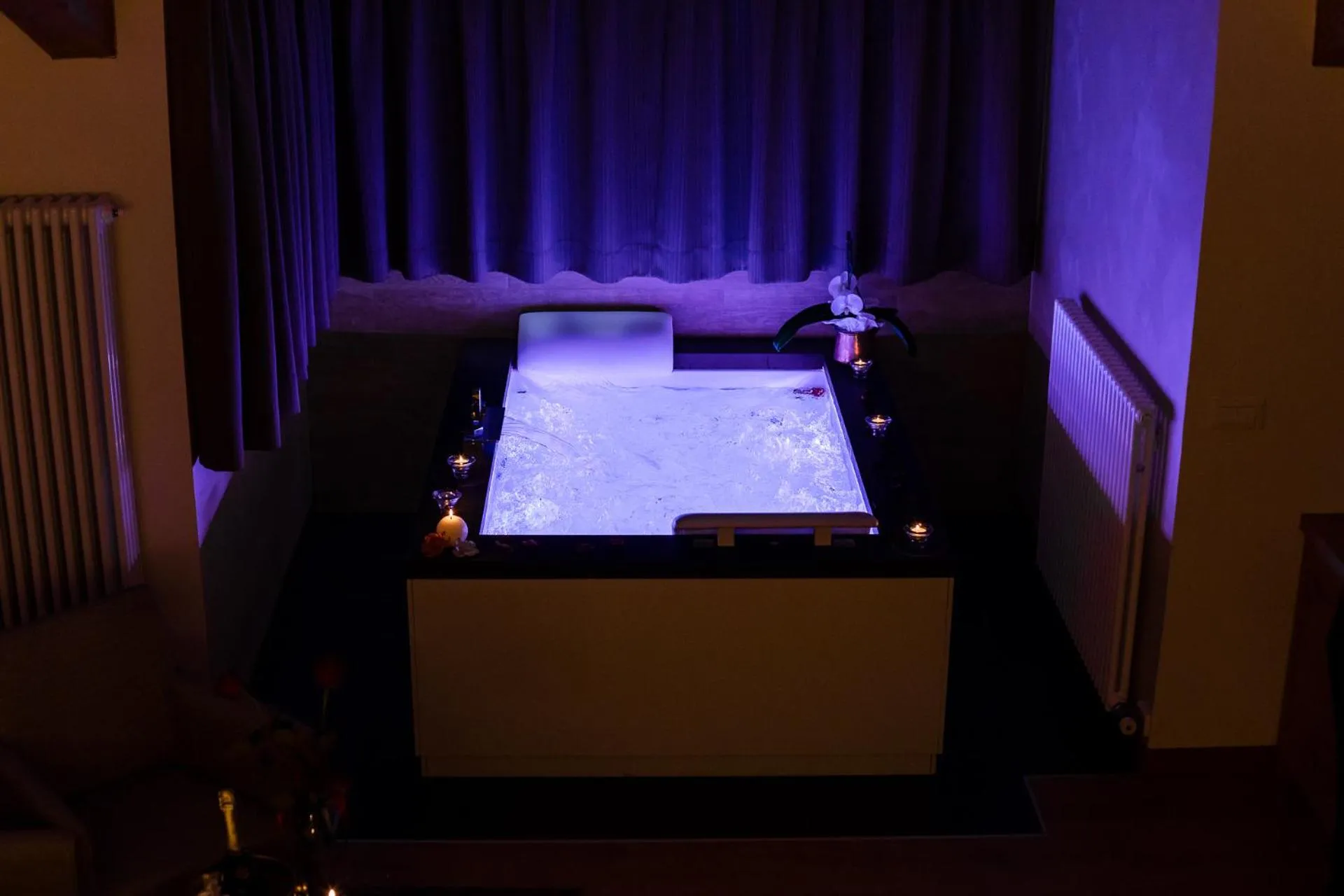 Bed in Hotel Collini