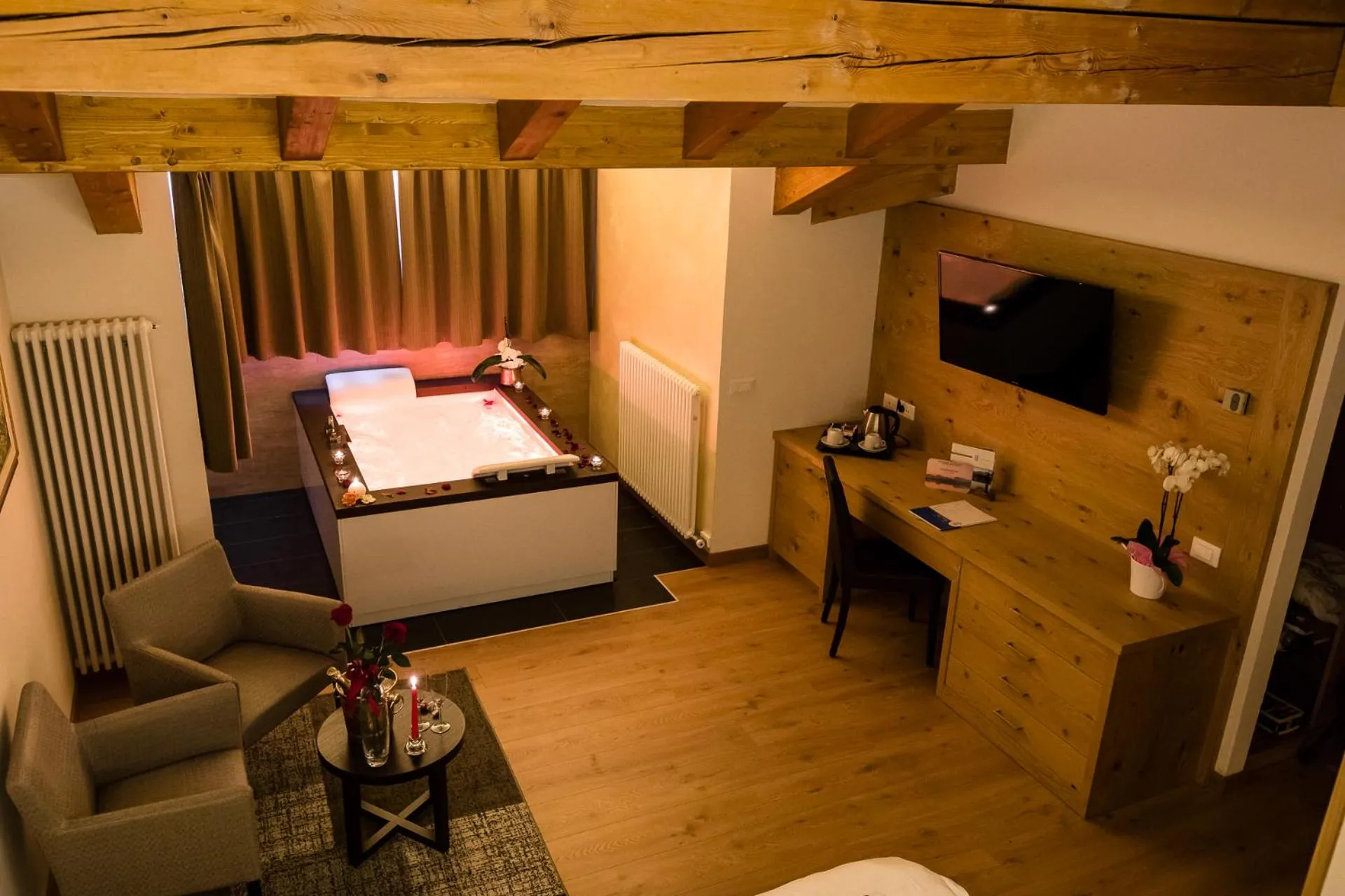 Bed in Hotel Collini