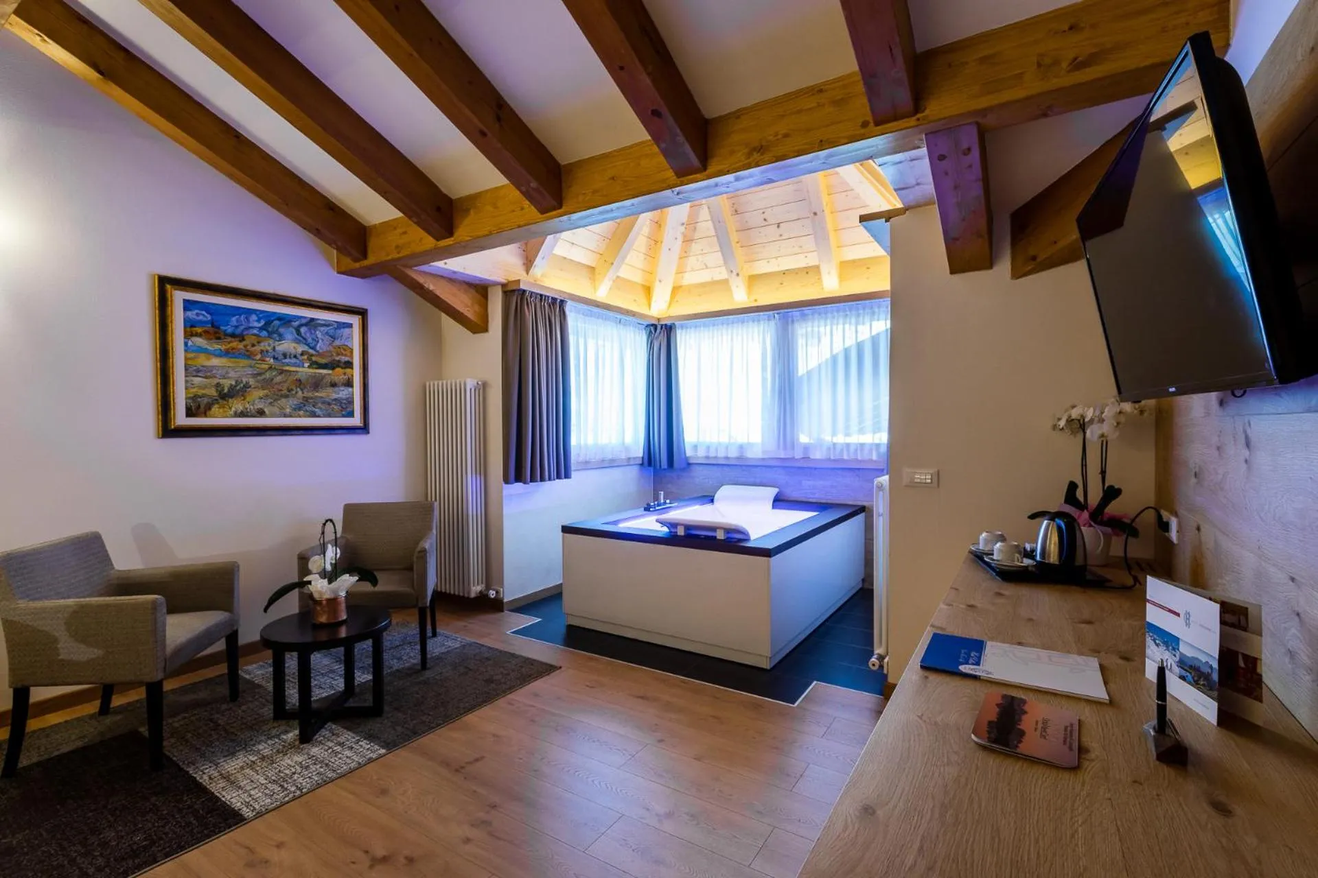 Bed in Hotel Collini