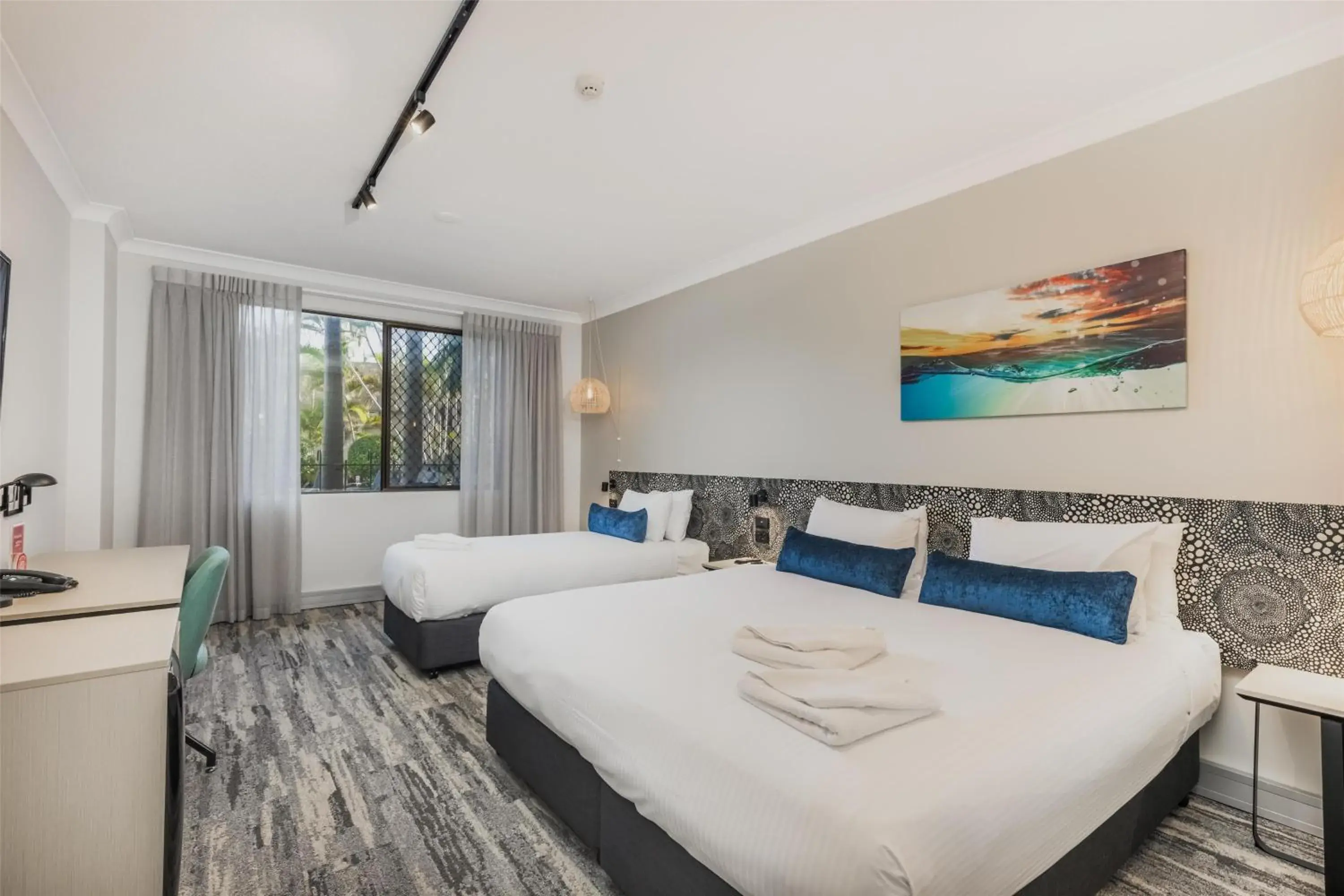 Bedroom, Bed in Nightelier Mermaid Waters Bedroom, Bed in Nightelier Mermaid Waters