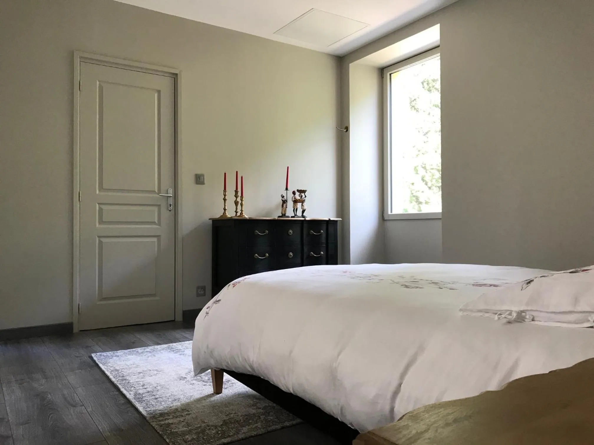 Bed in Les Chambres d'Hotes chez Alisa et Daniel