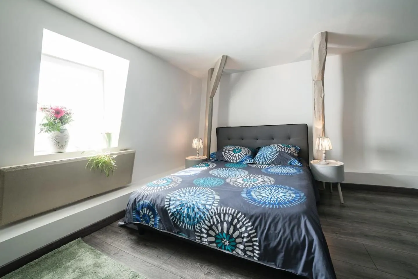 Bed in Les Chambres d'Hotes chez Alisa et Daniel