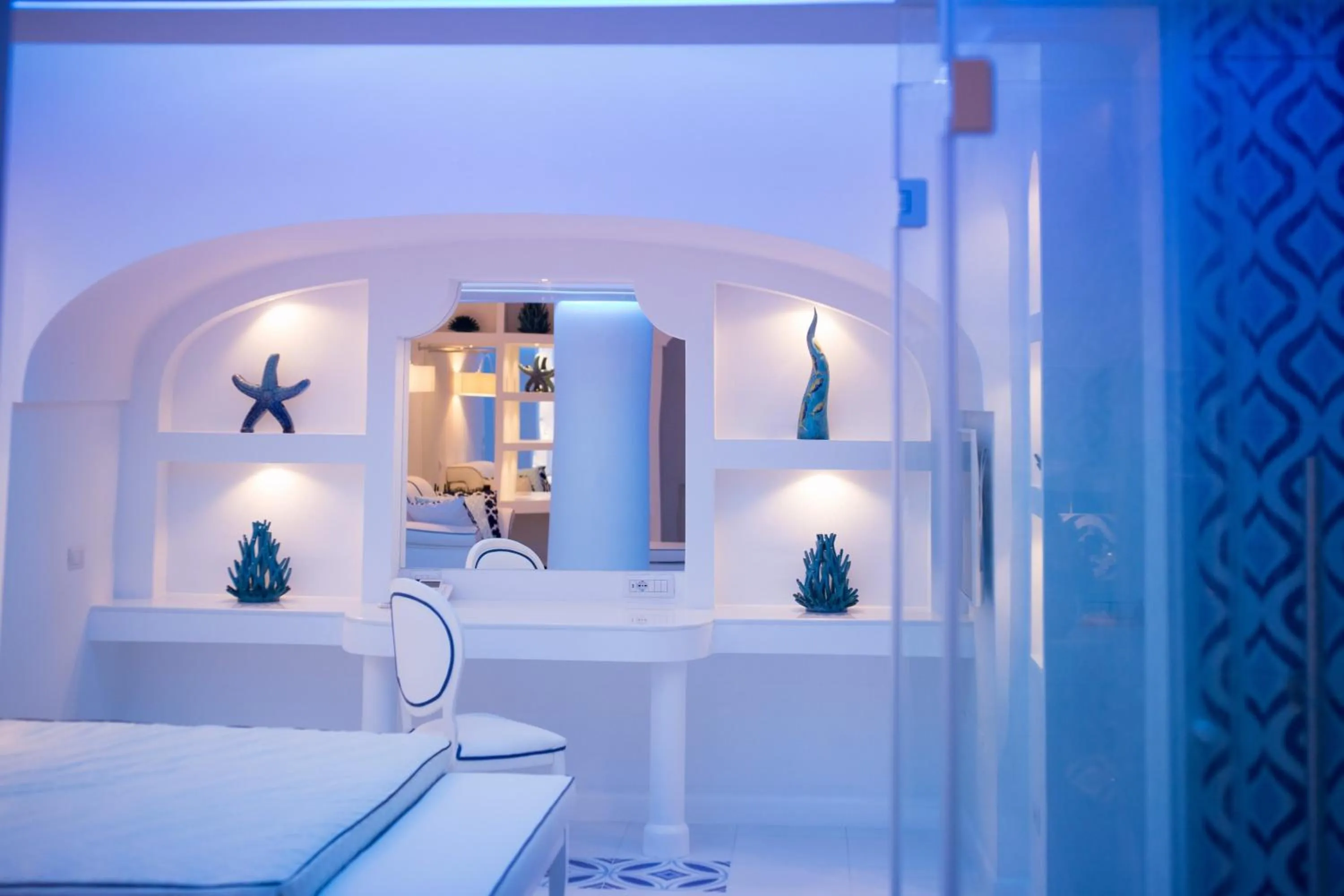 Bed in Villa Fiorentino