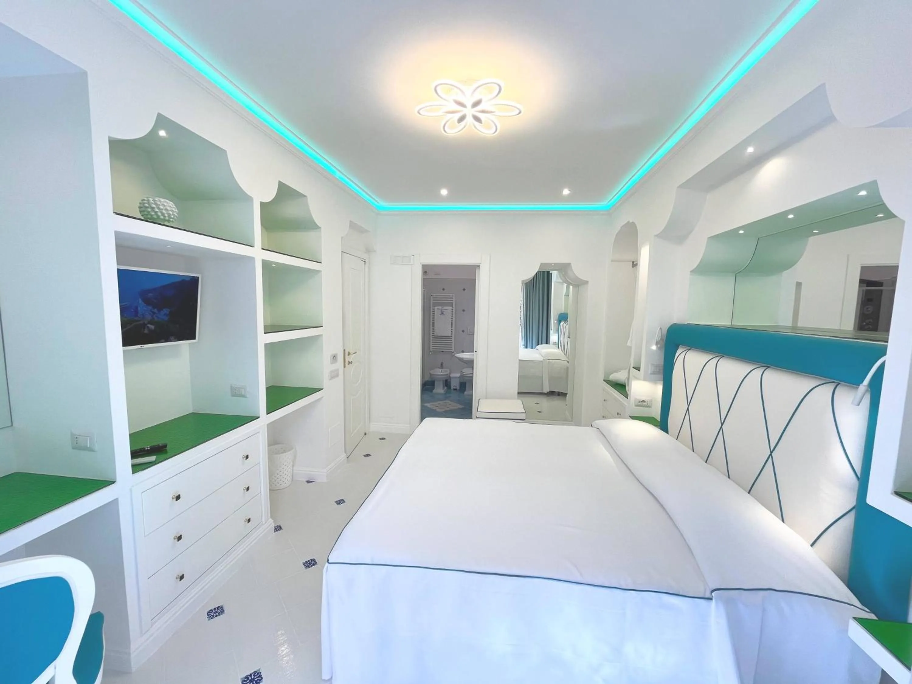 Bed in Villa Fiorentino