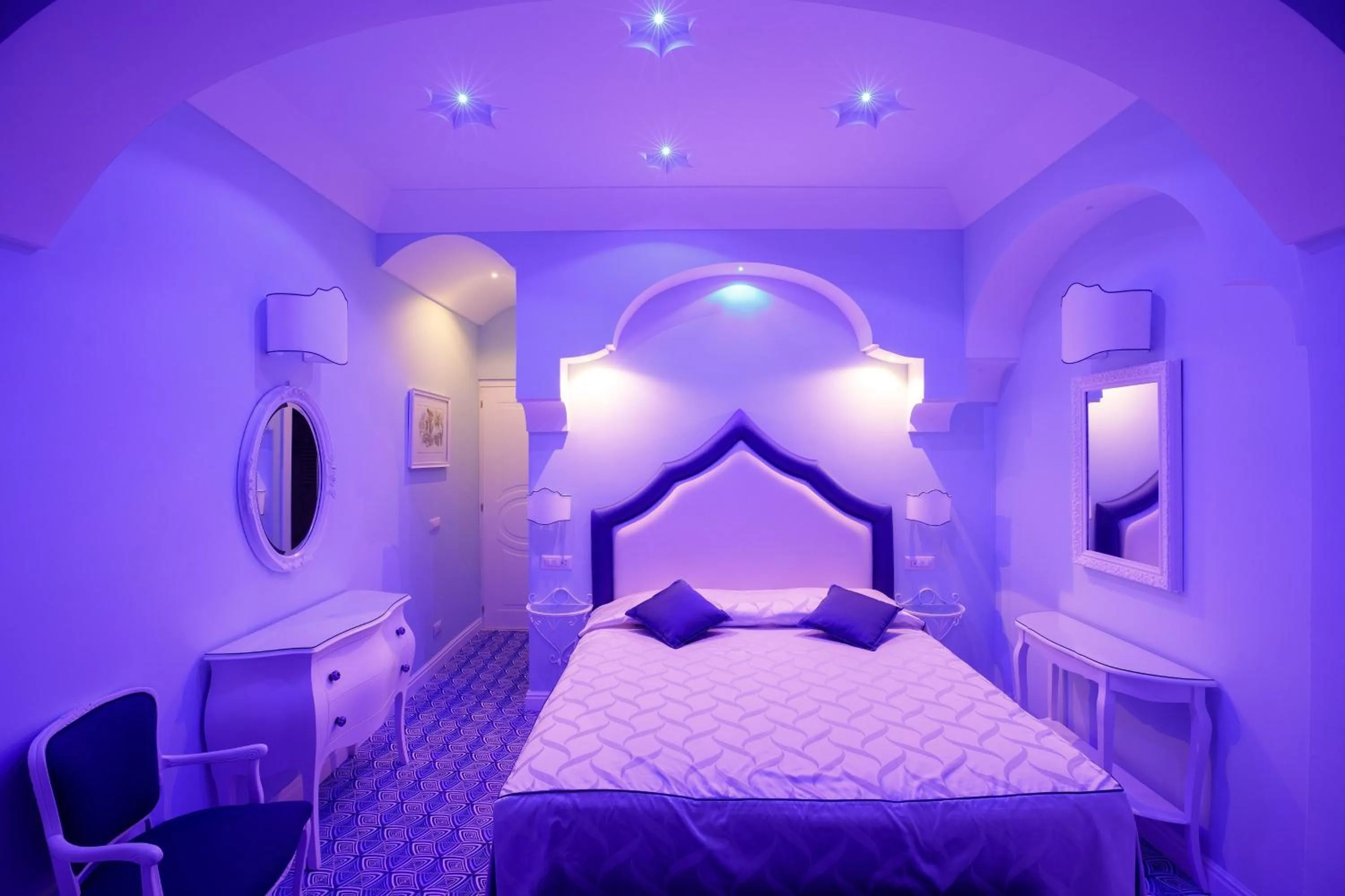 Bed in Villa Fiorentino