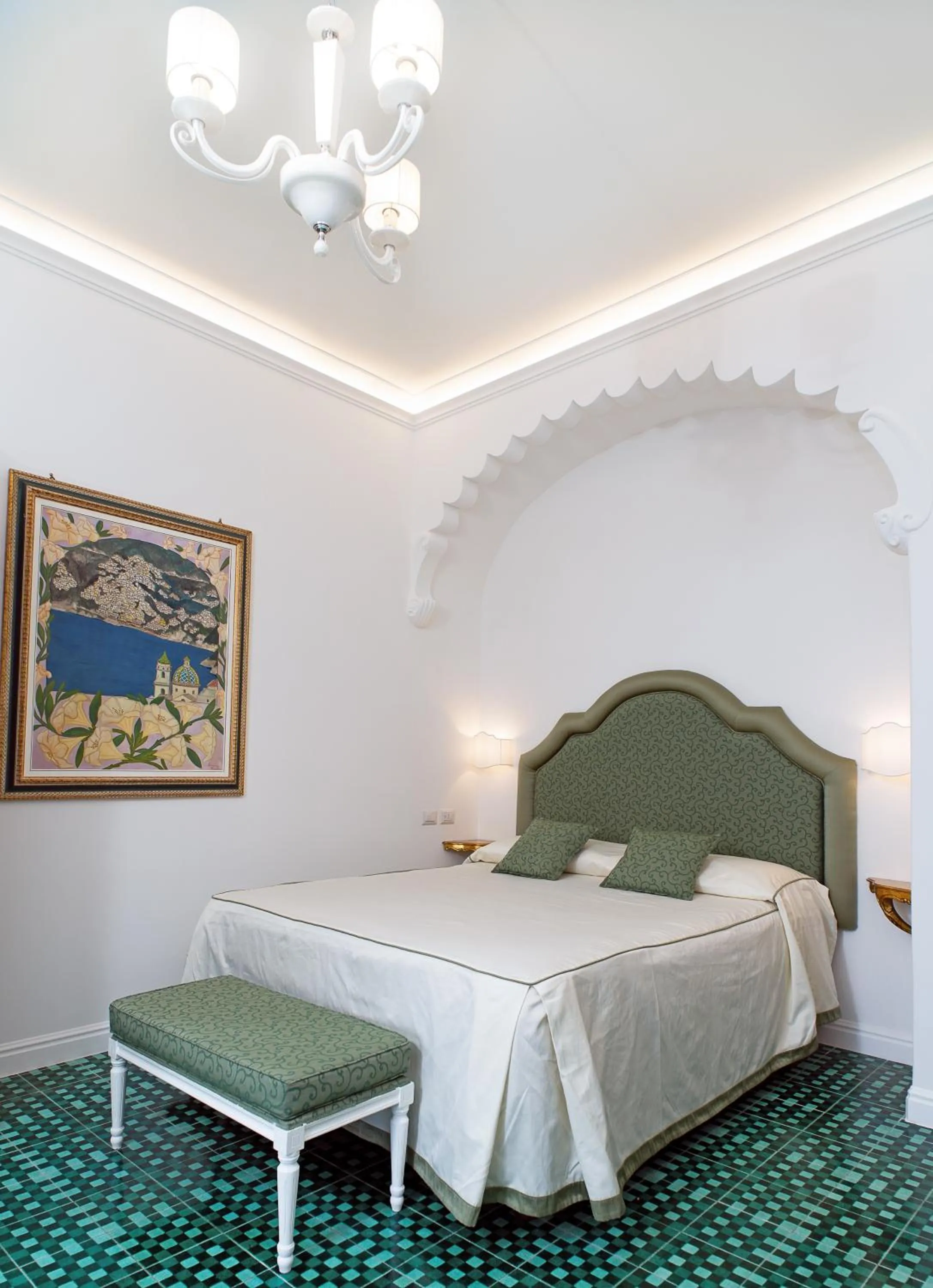 Bed in Villa Fiorentino
