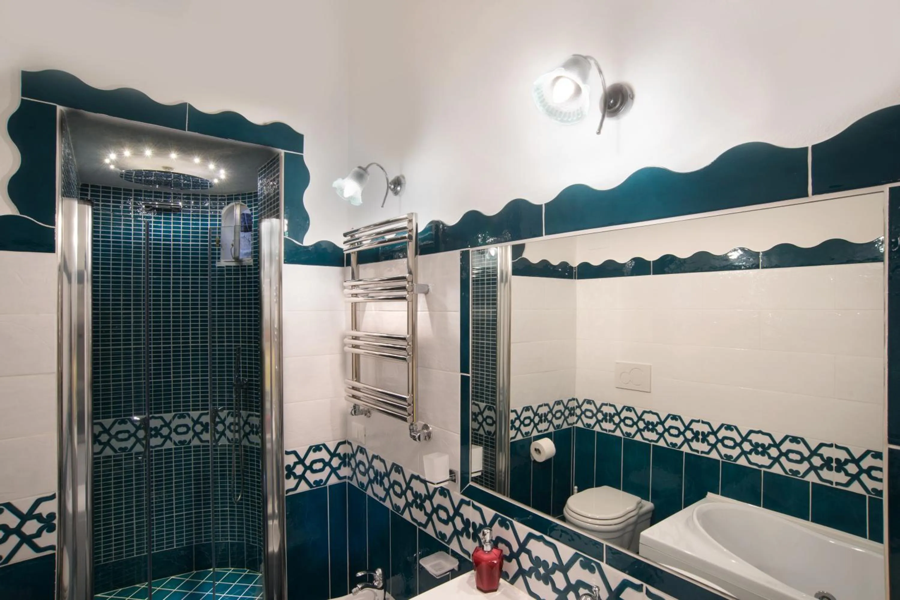 Bed in Villa Fiorentino