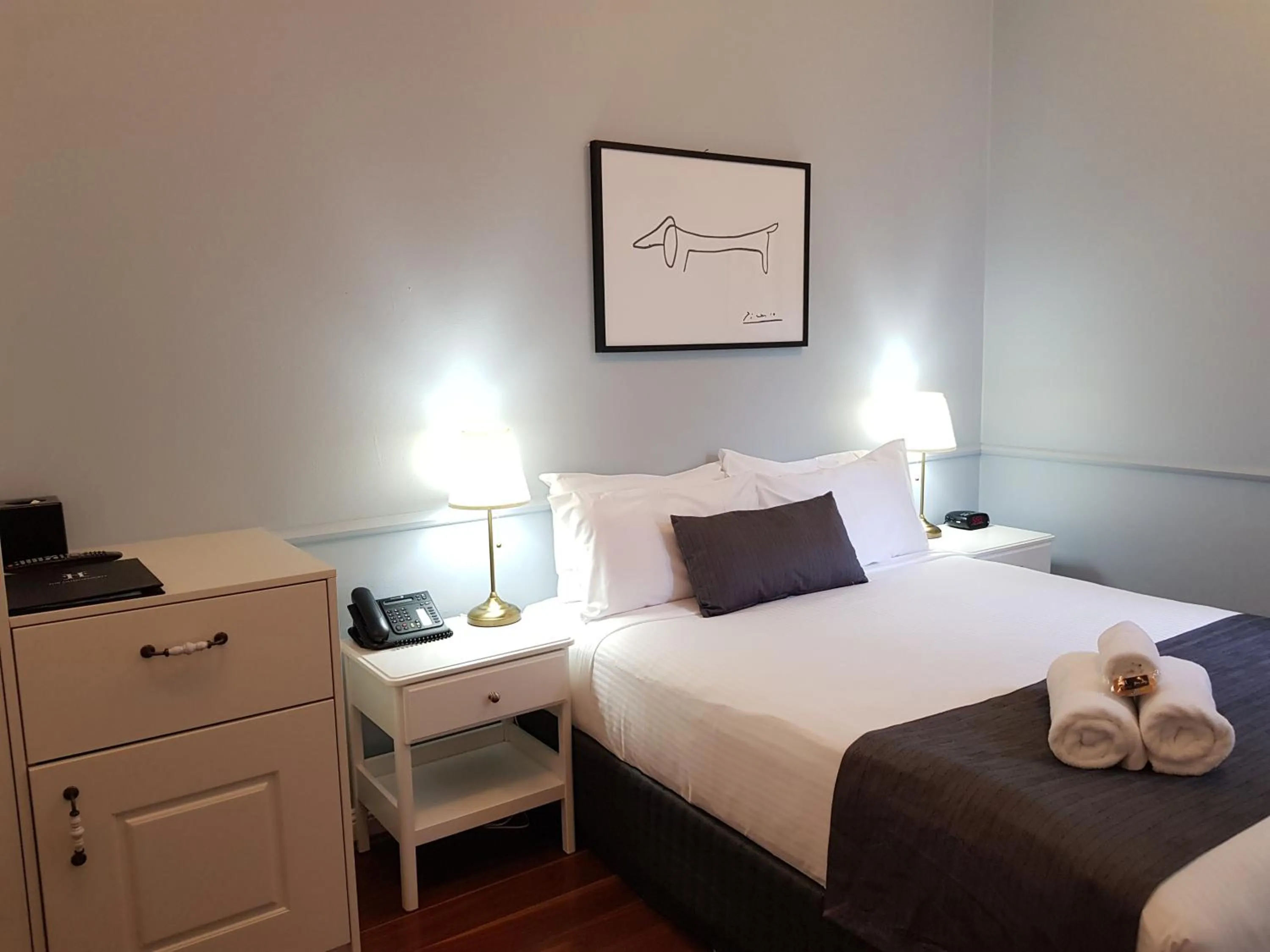 Bedroom, Bed in The Hughenden Boutique Hotel