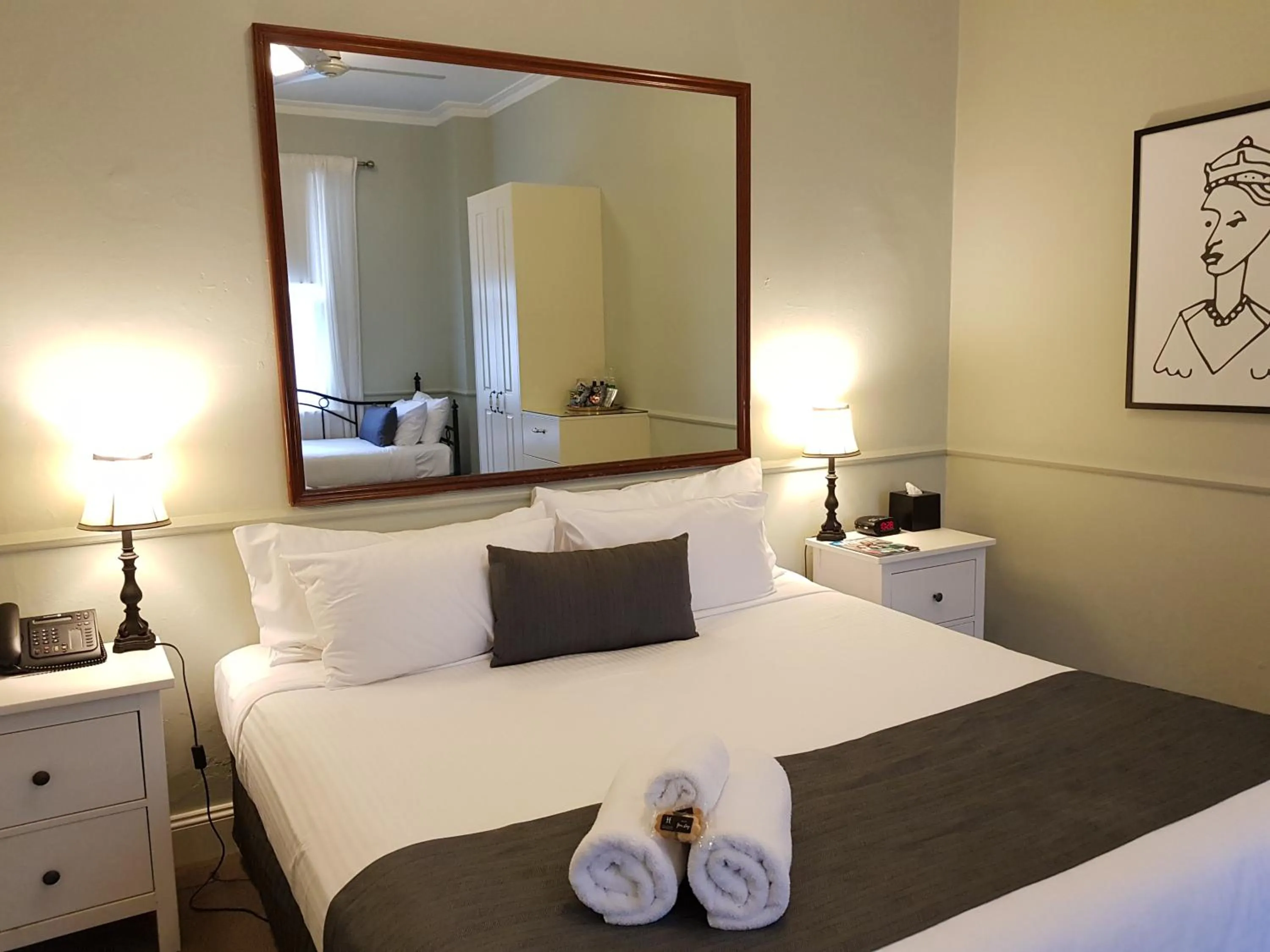 Bed in The Hughenden Boutique Hotel