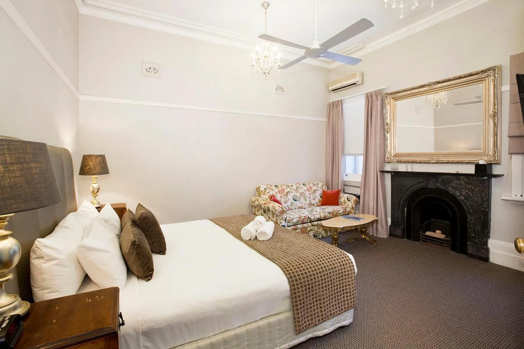 Bed in The Hughenden Boutique Hotel