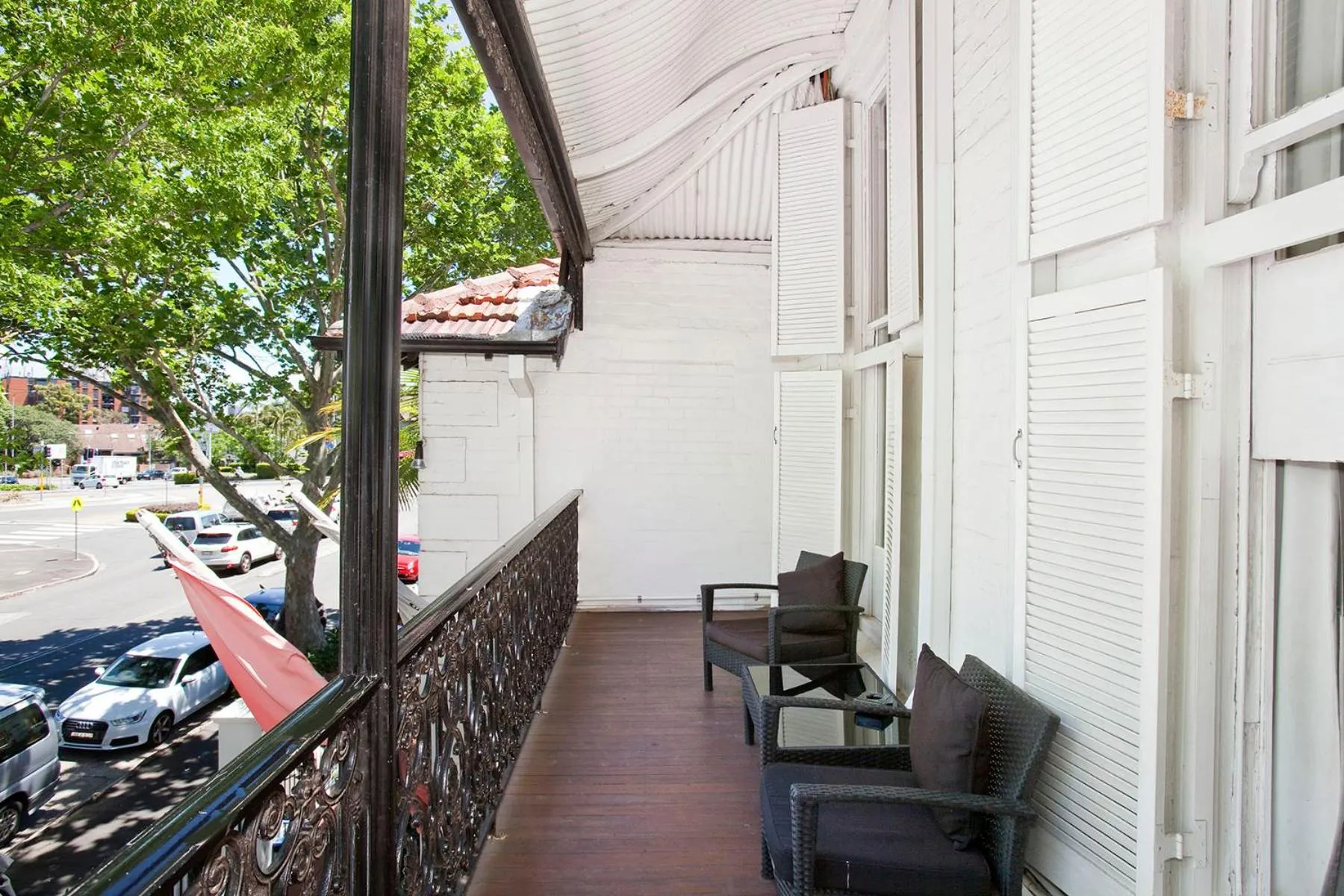Balcony/Terrace in The Hughenden Boutique Hotel