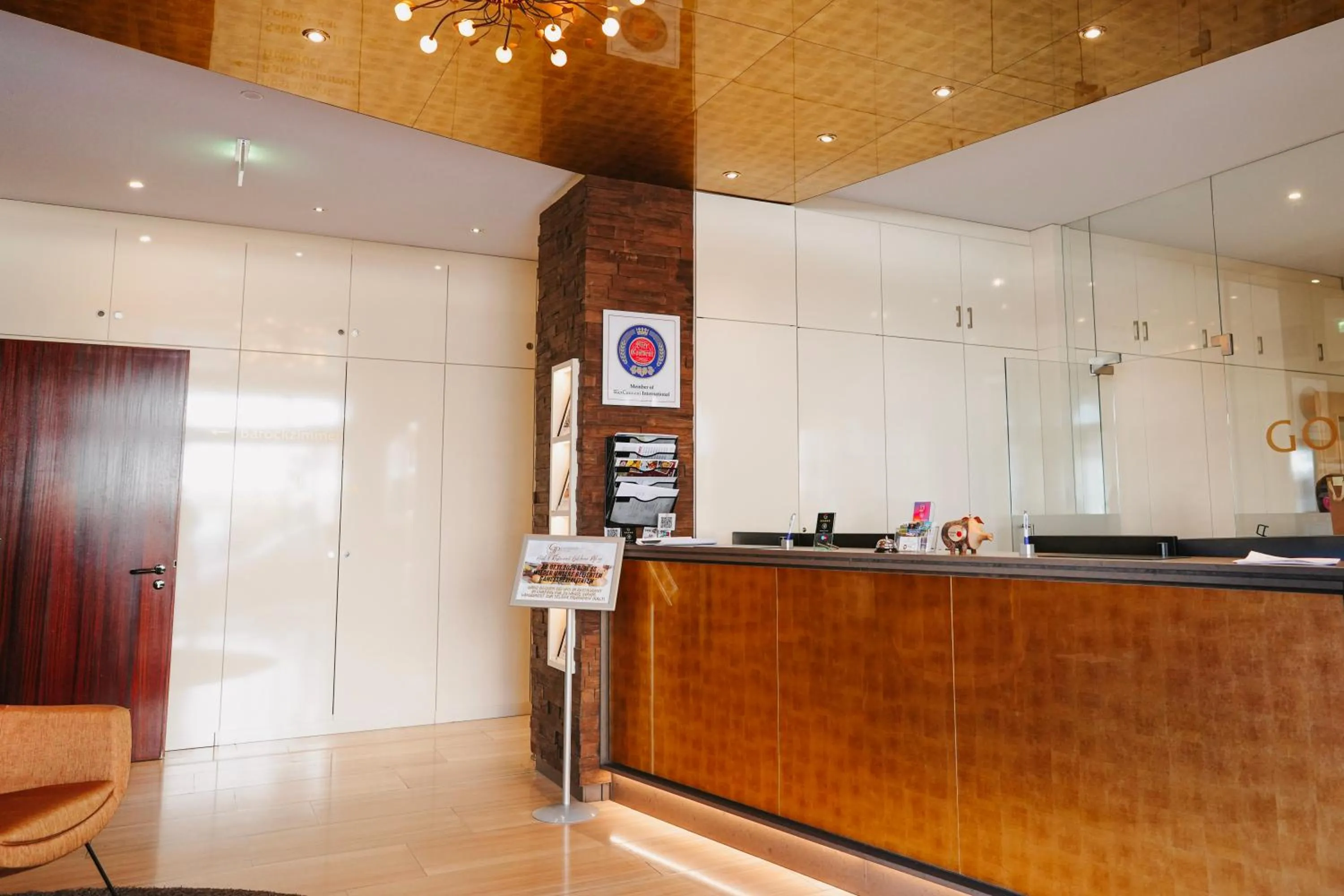Lobby or reception in Hotel & Restaurant Goldener Pflug