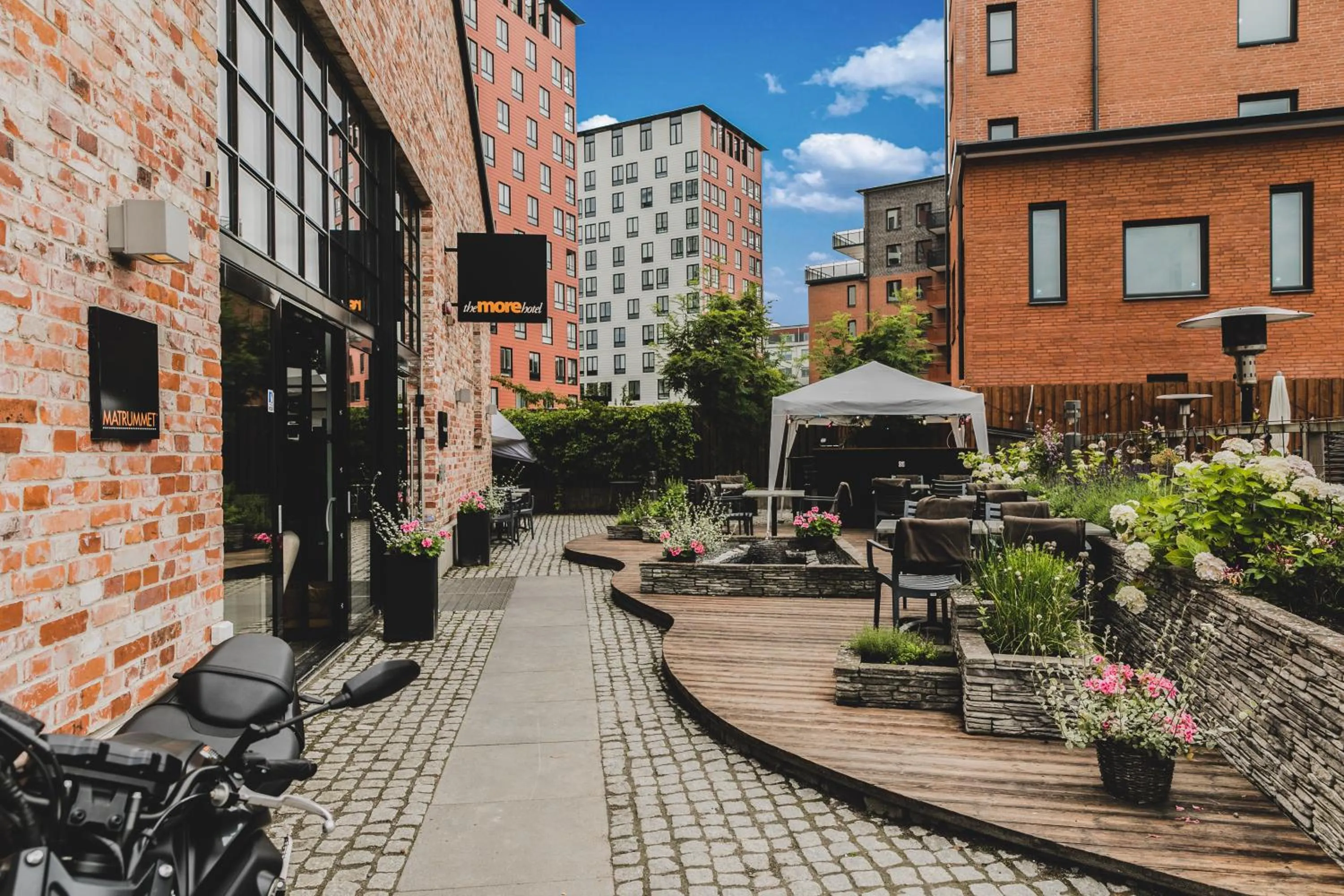 Property building in The More Hotel Lund