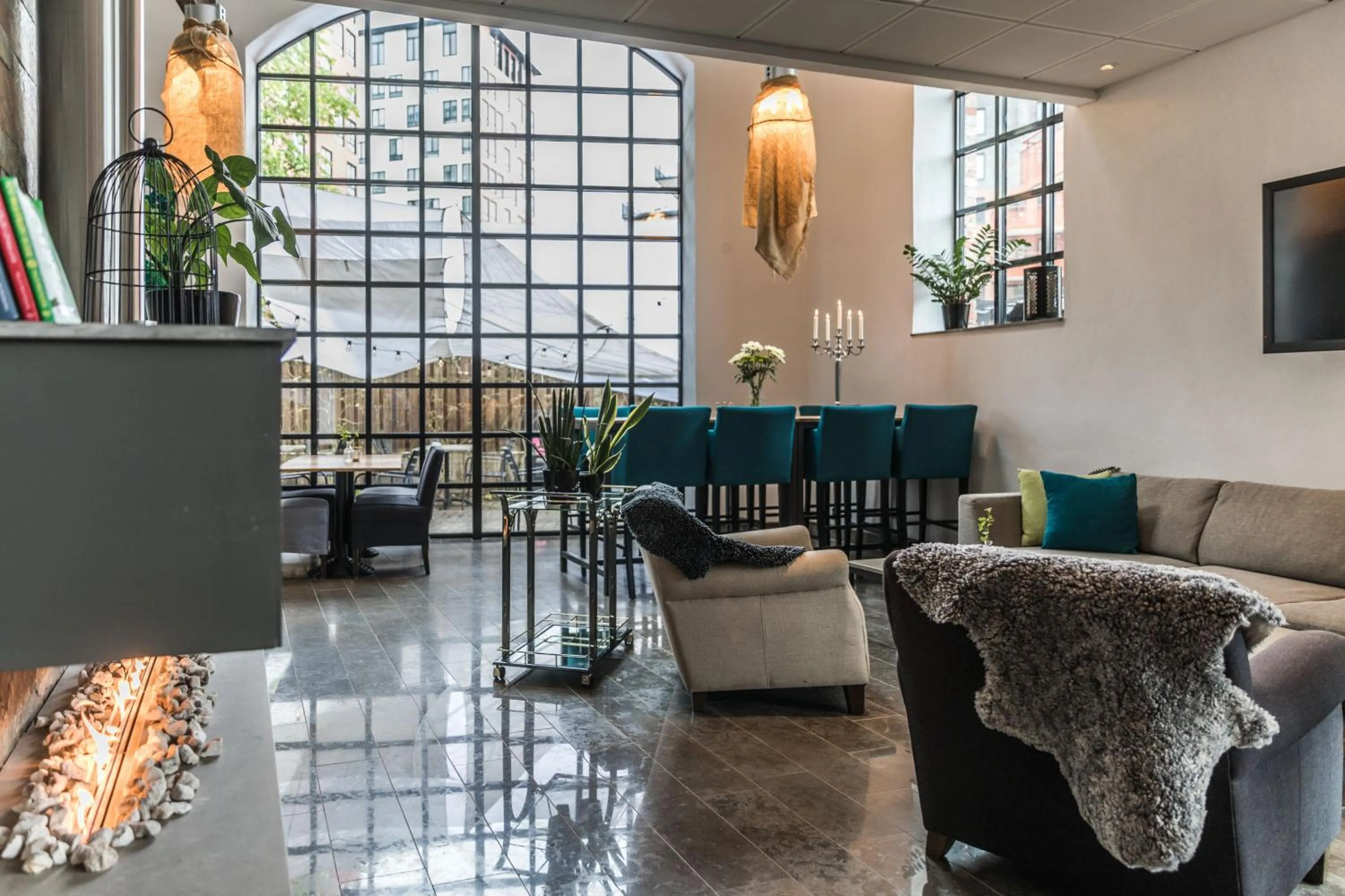 Restaurant/places to eat in The More Hotel Lund