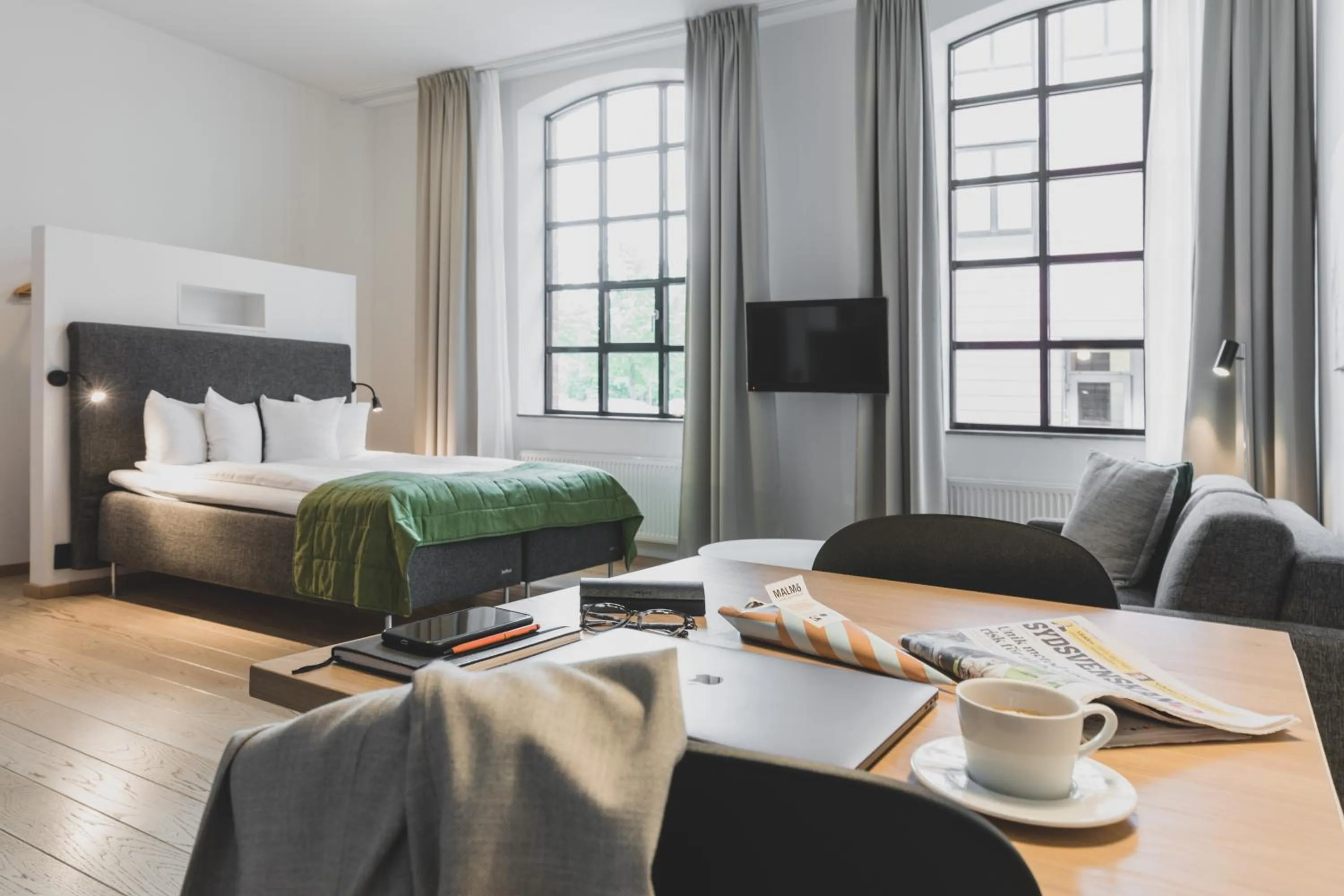 Photo of the whole room, Bed in The More Hotel Lund