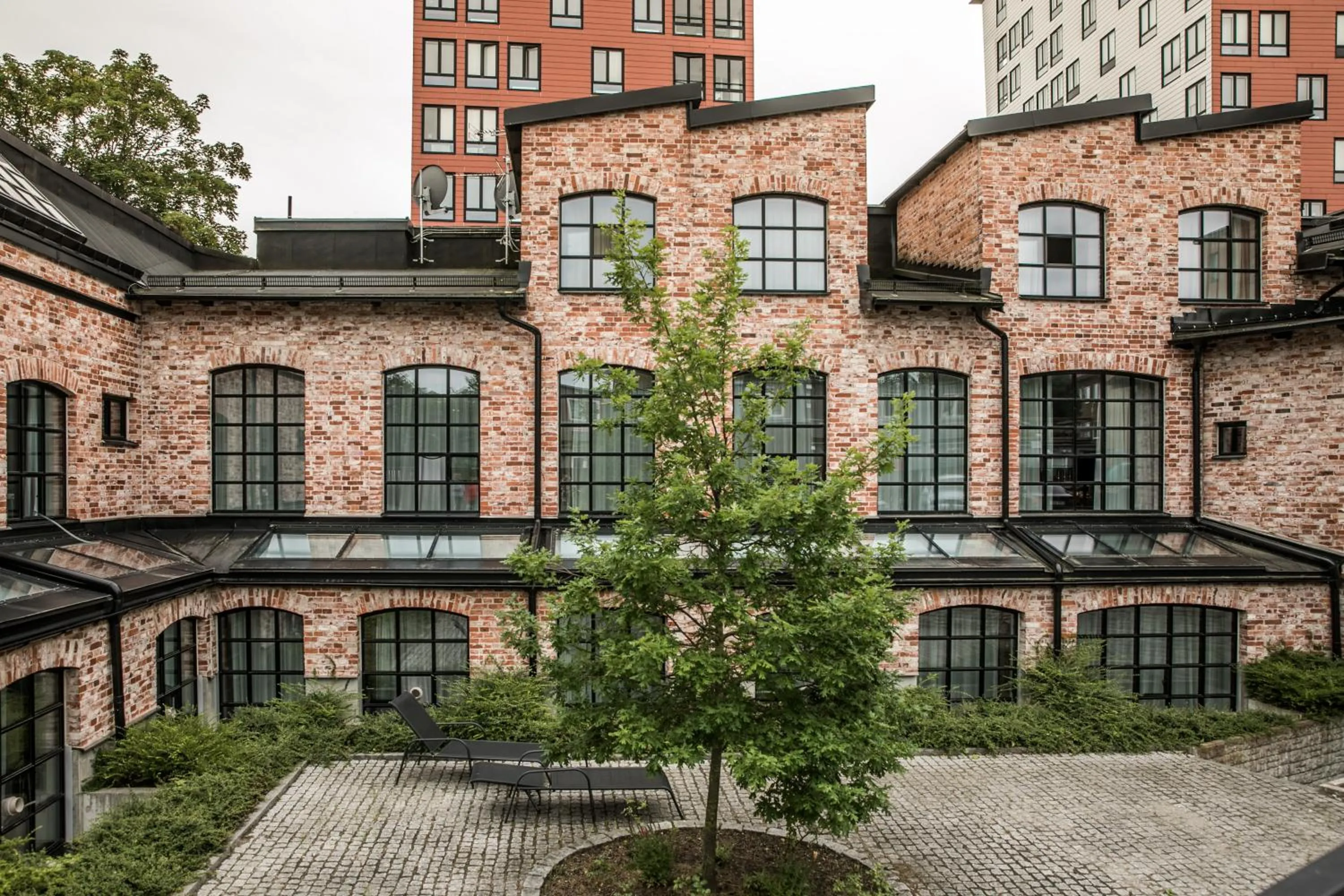 Facade/entrance in The More Hotel Lund