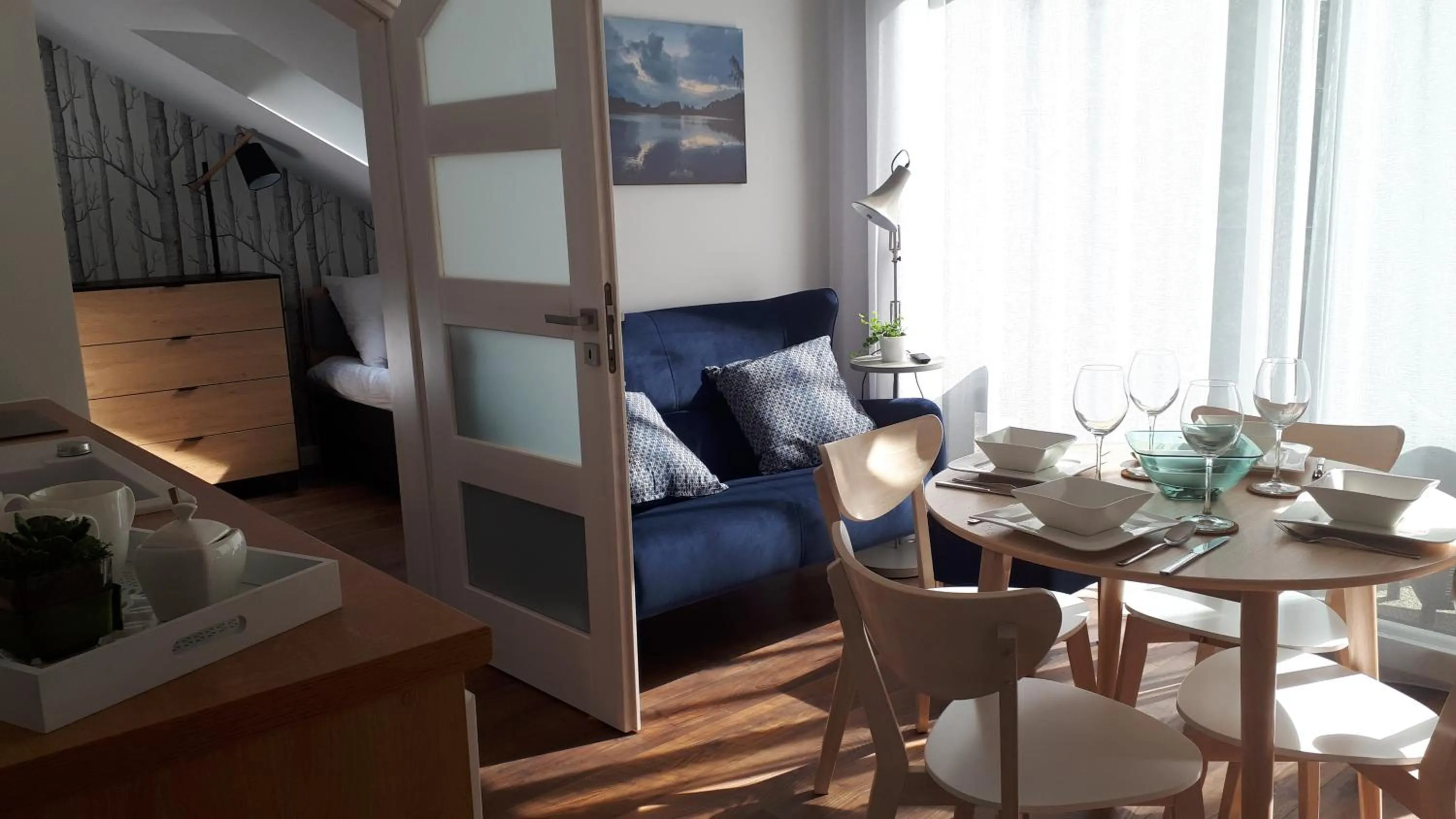 Living room in Apartamenty nad Jeziorem Necko