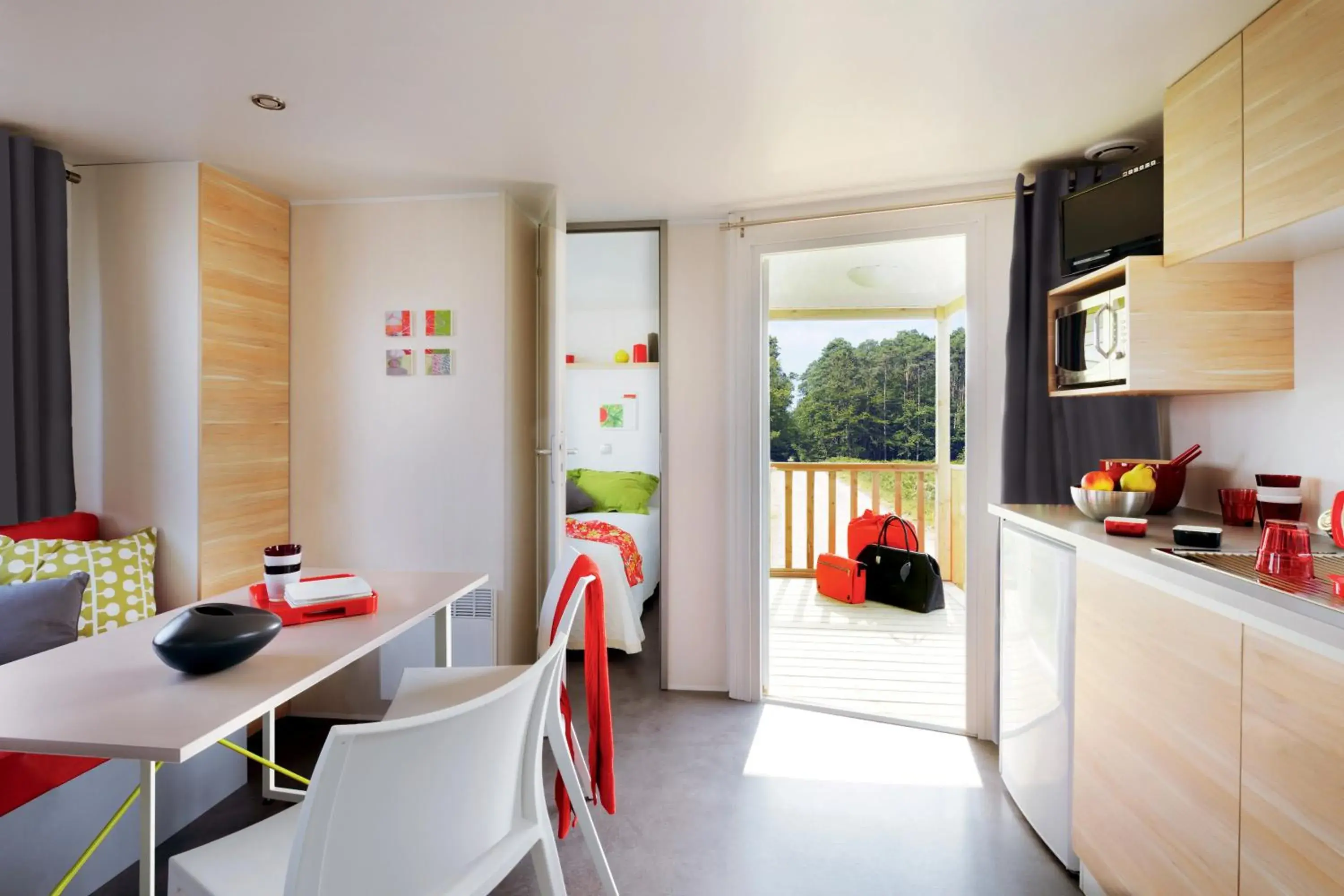 Cottage (6 people) in Camping Les Garennes Cottage (6 people) in Camping Les Garennes