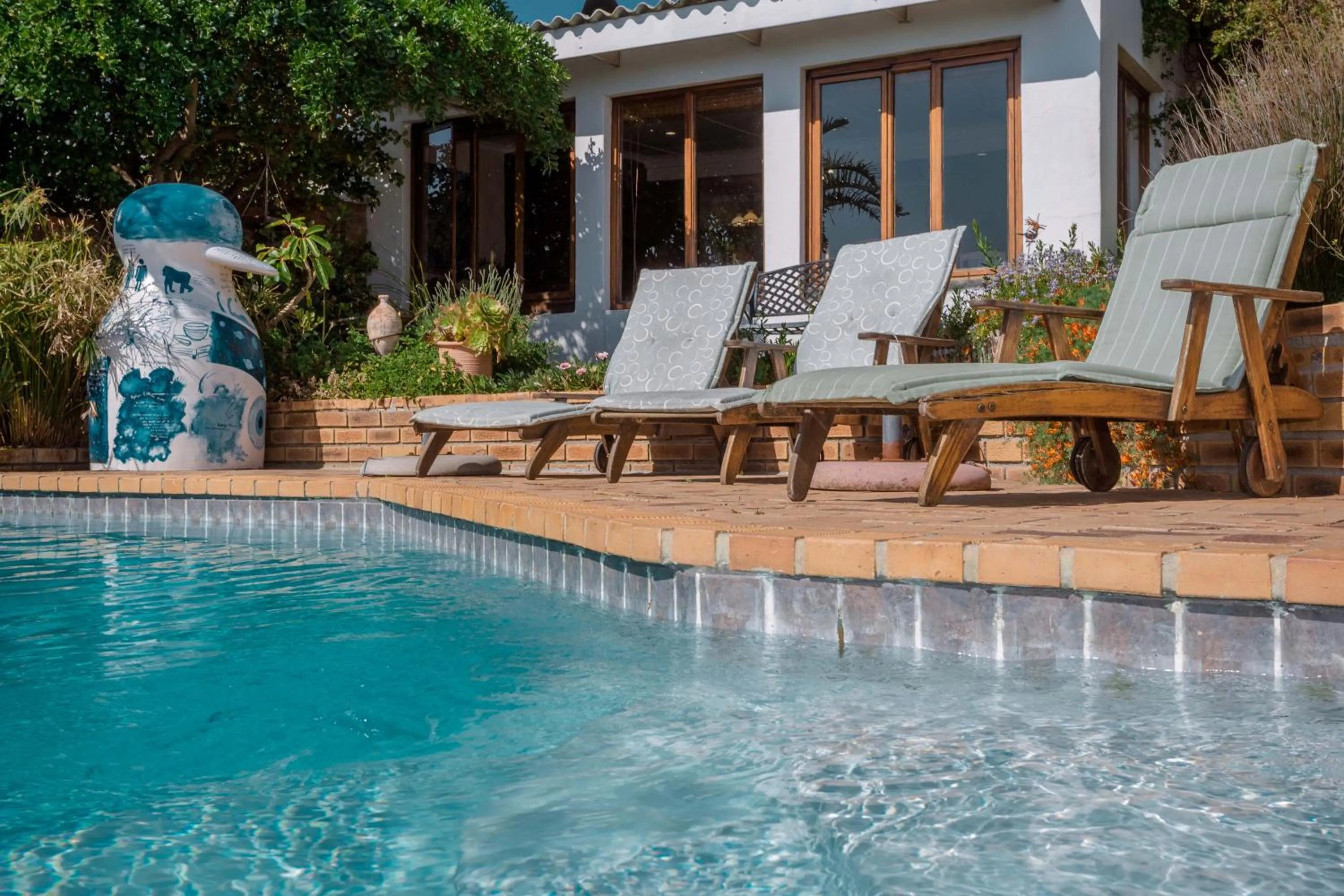 Garden in Saxon Lodge