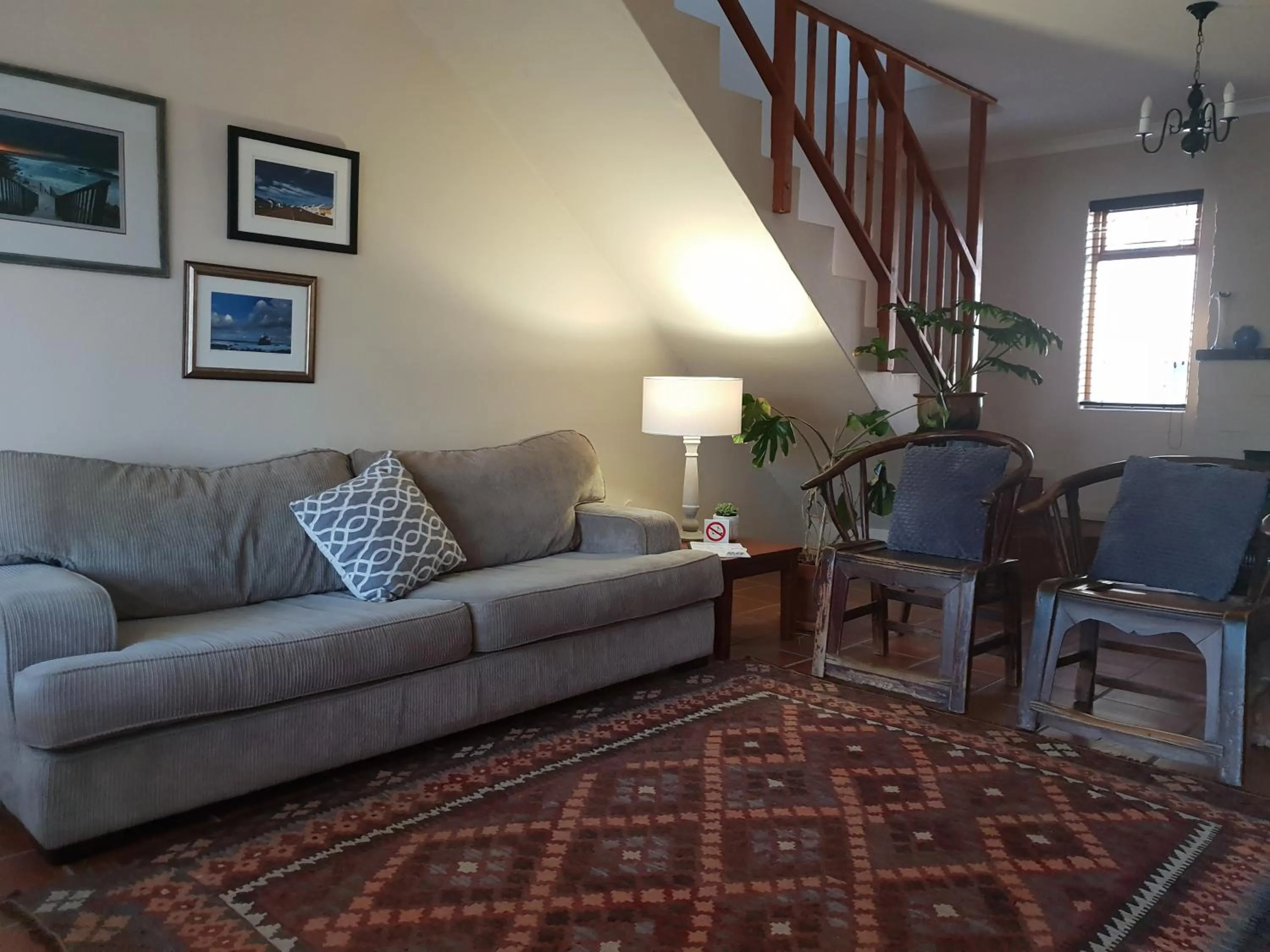 Living room in Saxon Lodge