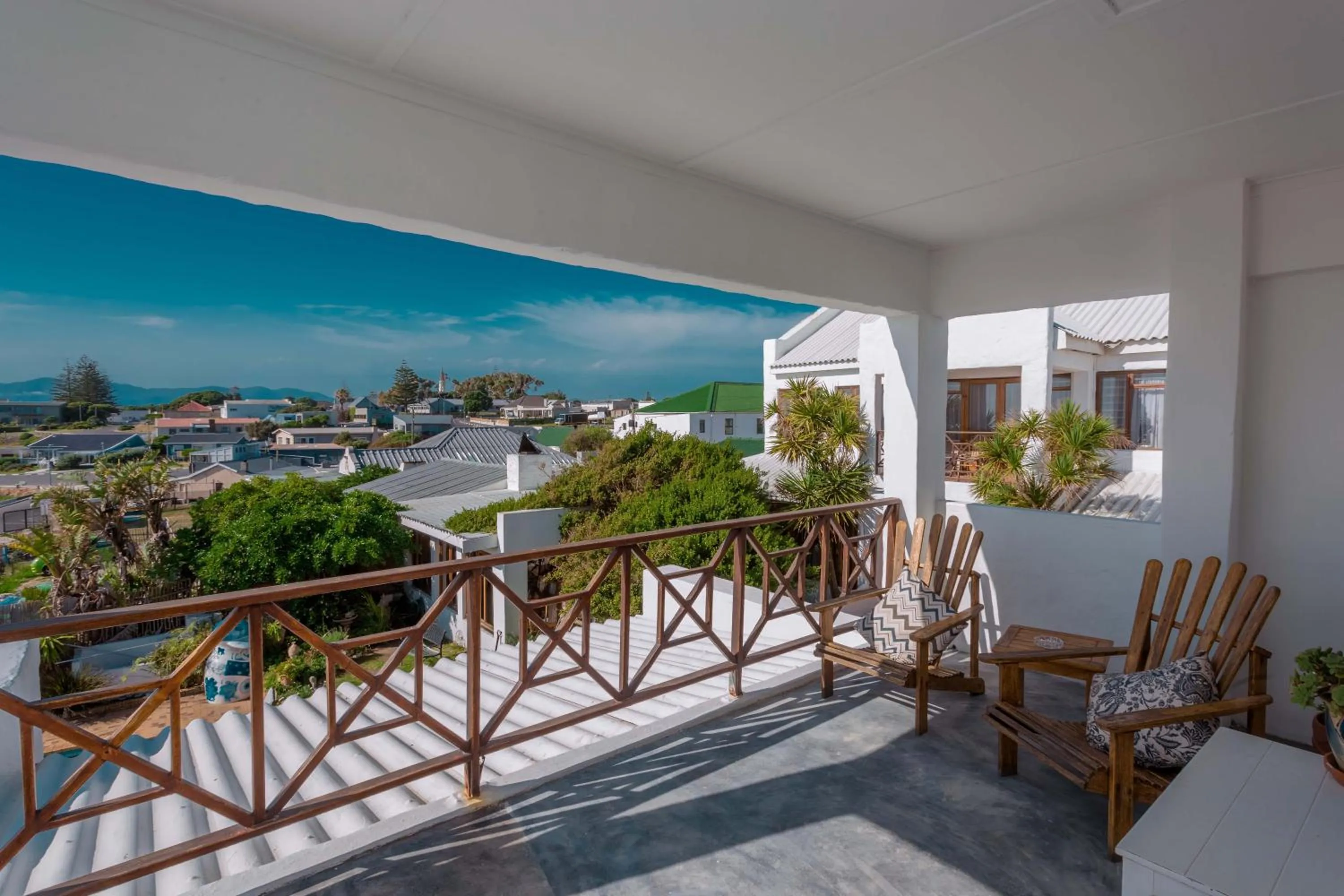 Patio in Saxon Lodge