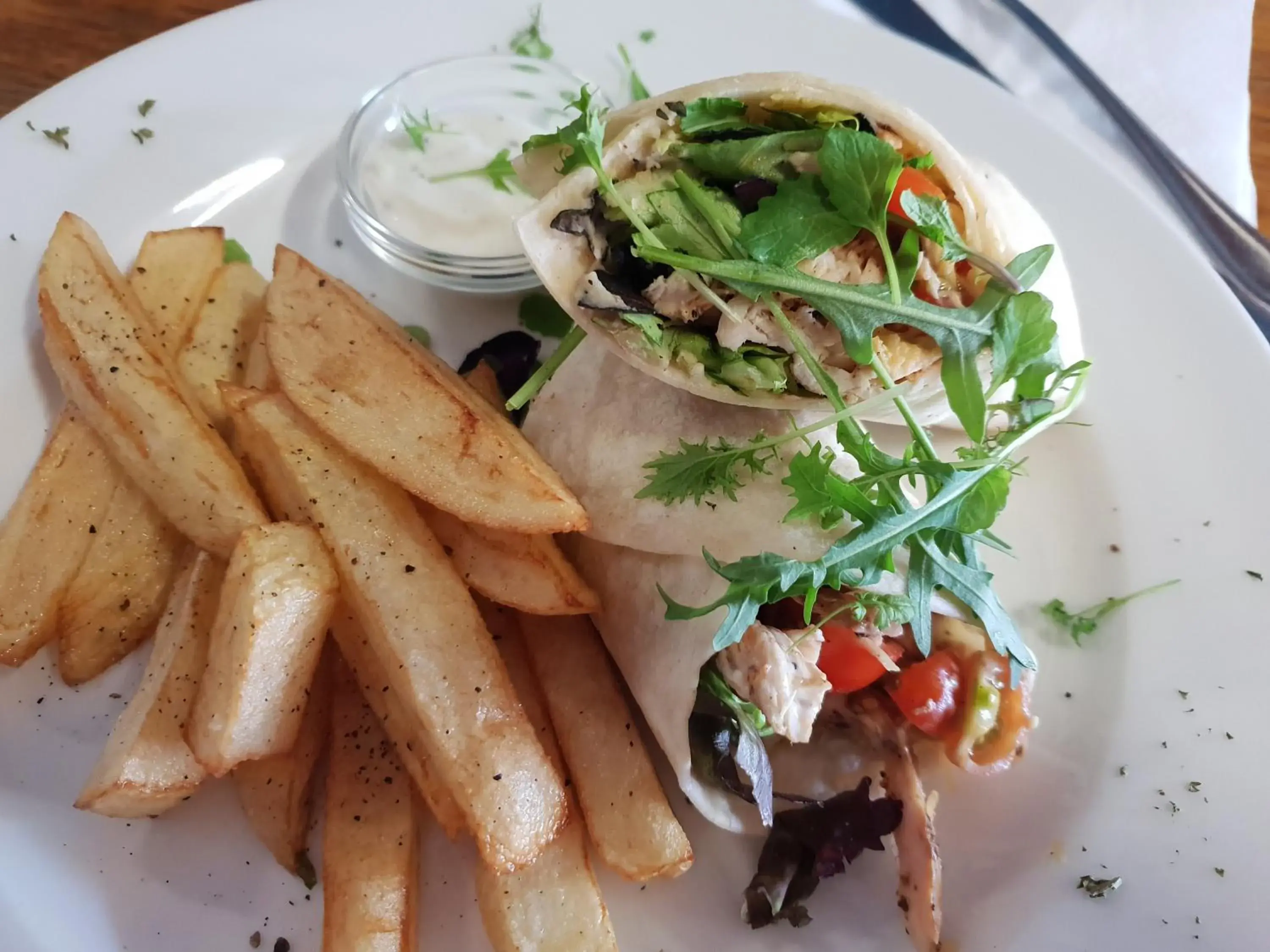 Food and drinks in Saxon Lodge Food and drinks in Saxon Lodge