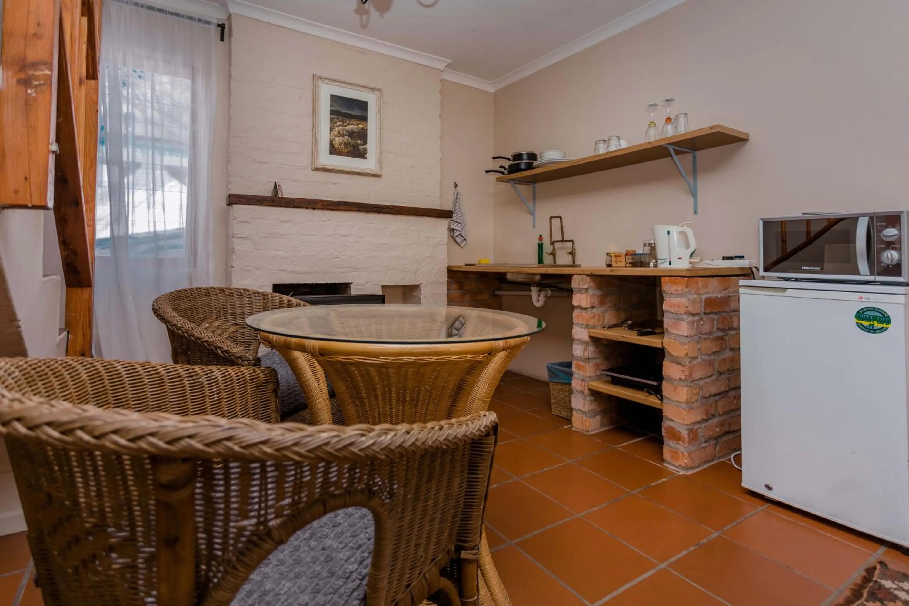 Kitchen or kitchenette in Saxon Lodge