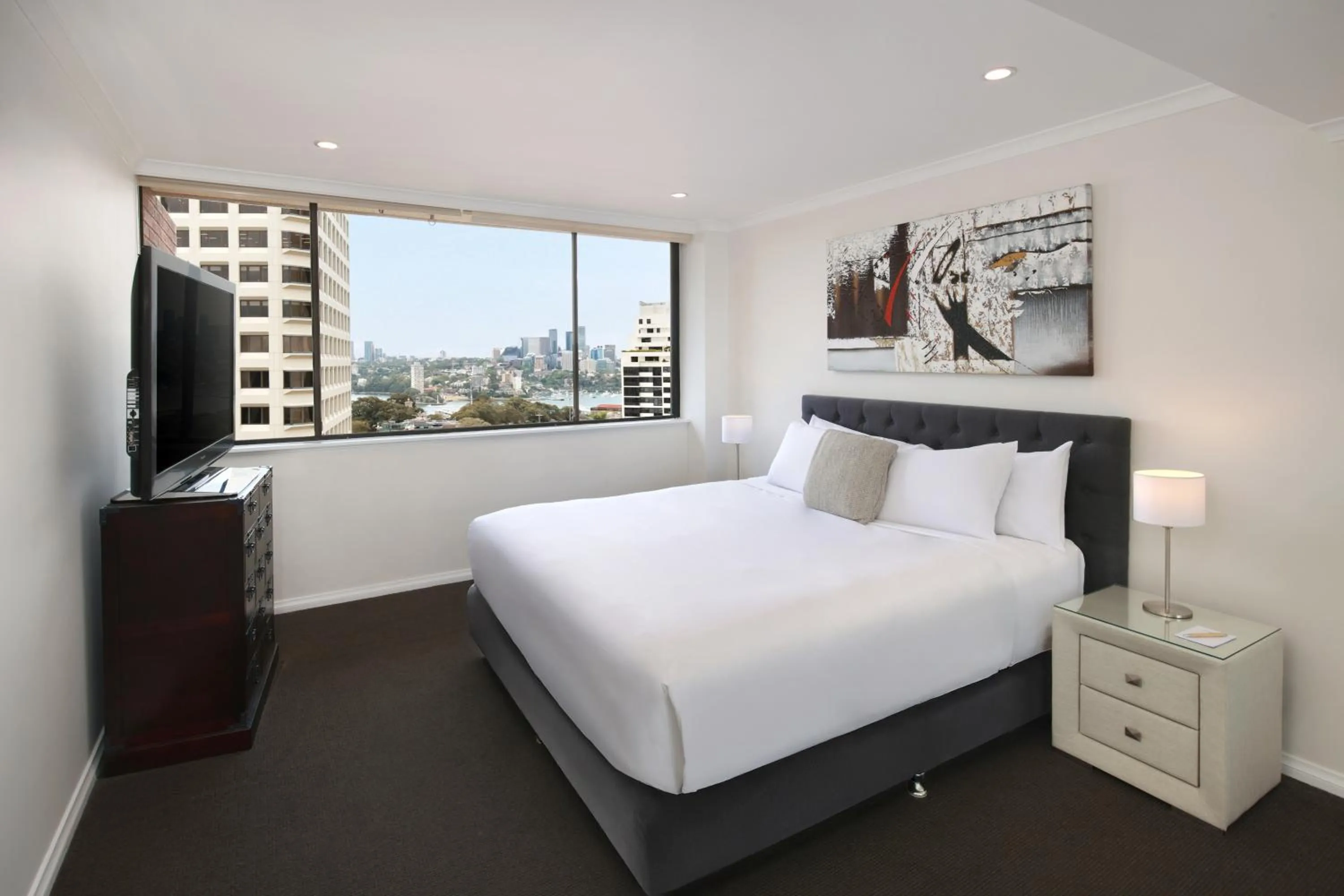 Bed in The York by Swiss-Belhotel