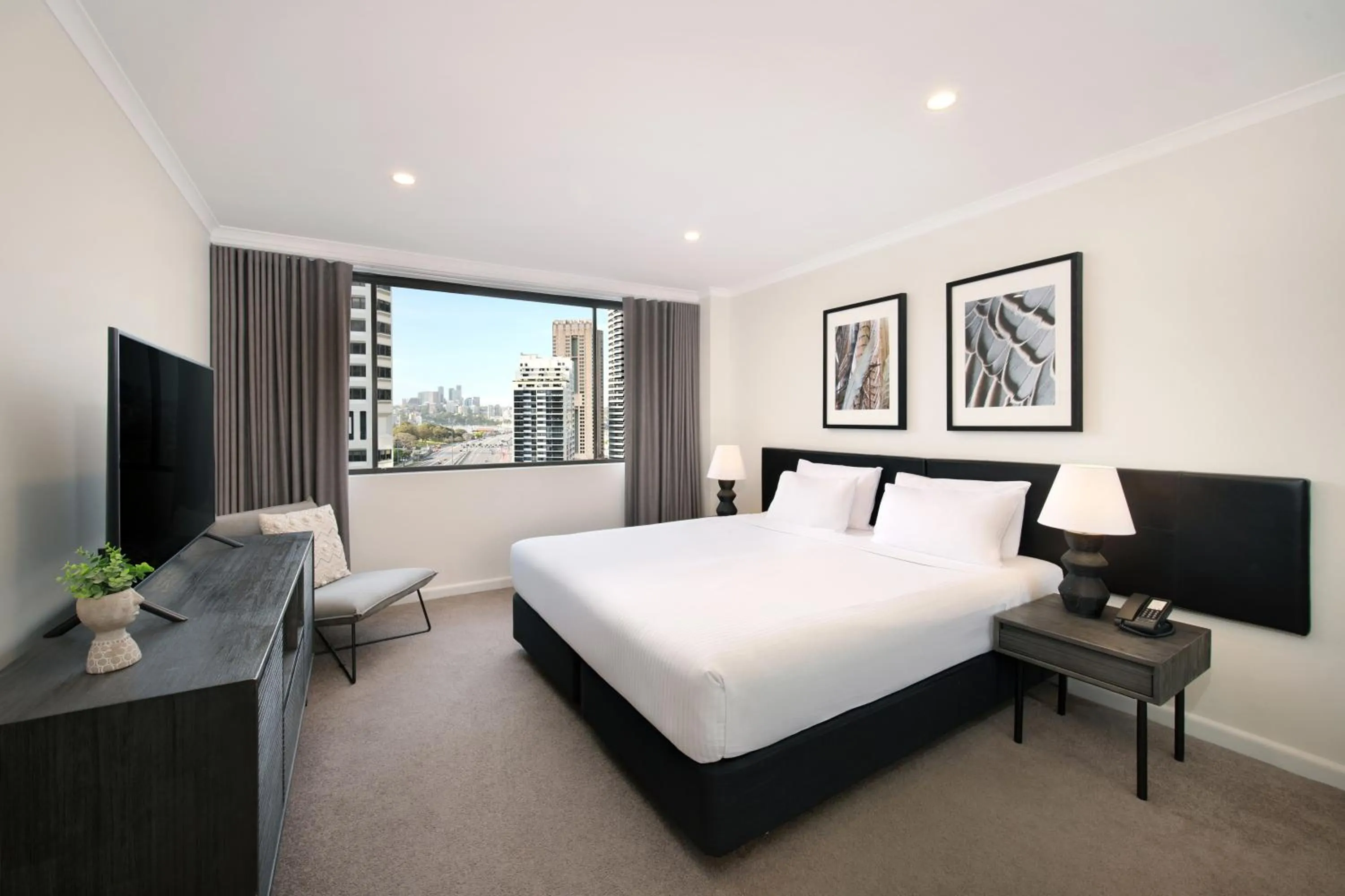 Bed in The York by Swiss-Belhotel