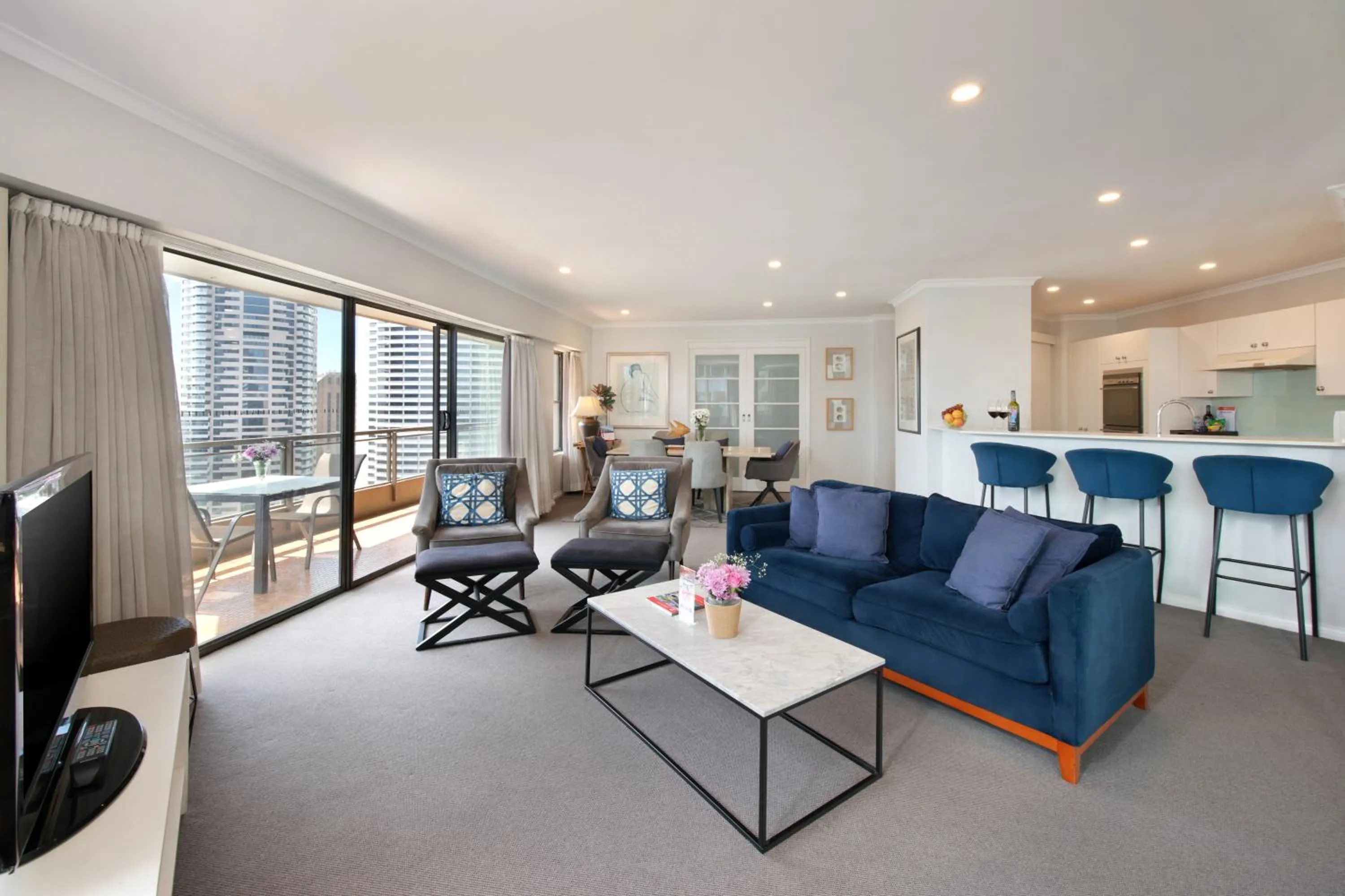 Living room in The York by Swiss-Belhotel