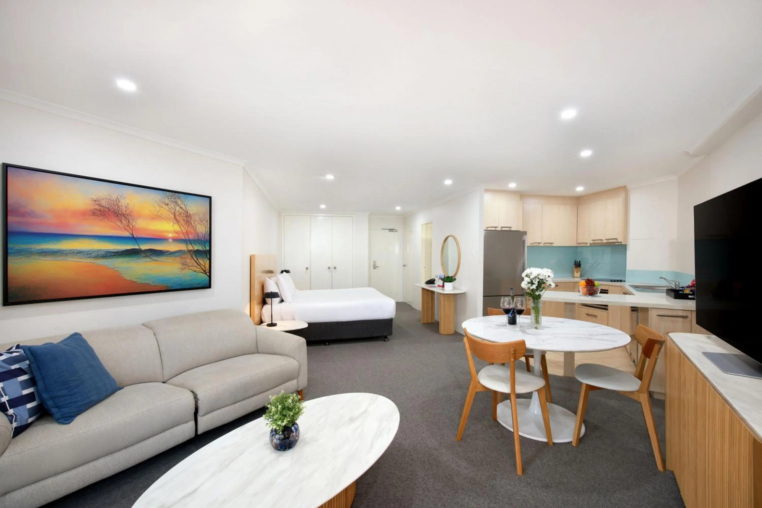 Living room in The York by Swiss-Belhotel